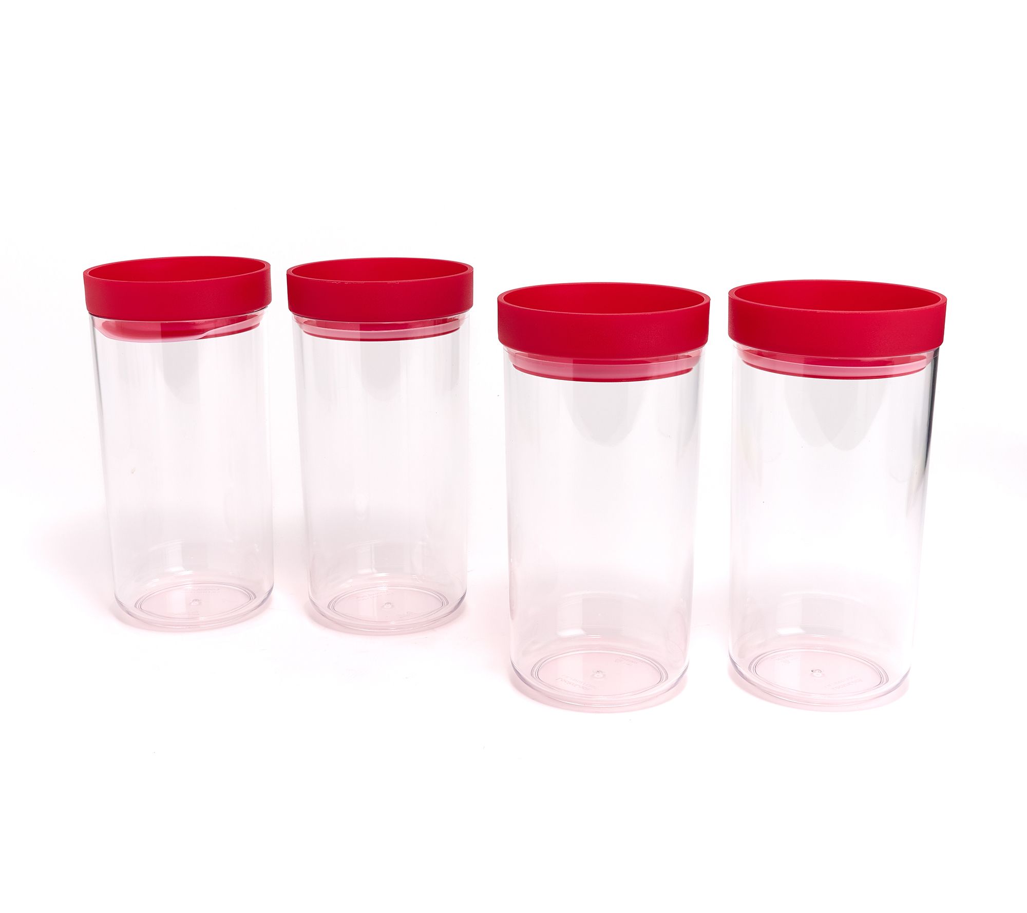 LocknLock Set of 4 One Touch Canisters