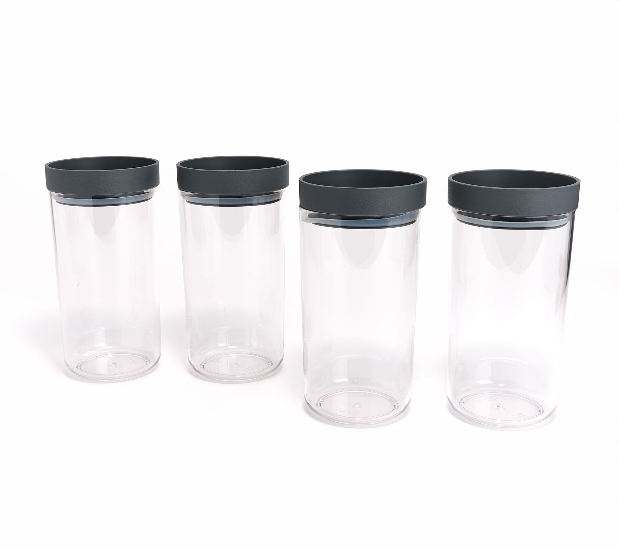 LocknLock Set of 4 One Touch Canisters