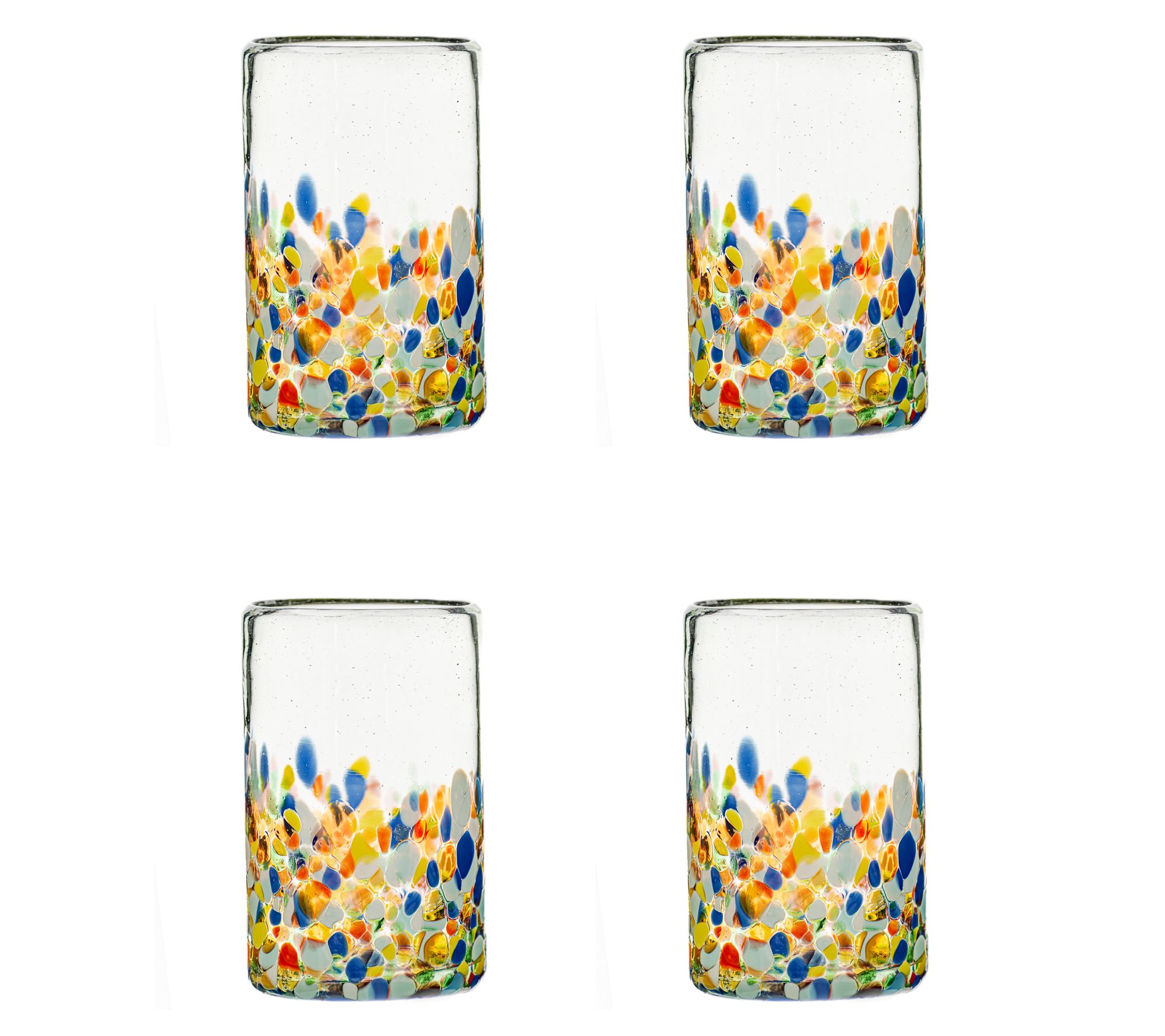 10 Strawberry Street S/4 San Lucas Mexican Glassware, Hiball