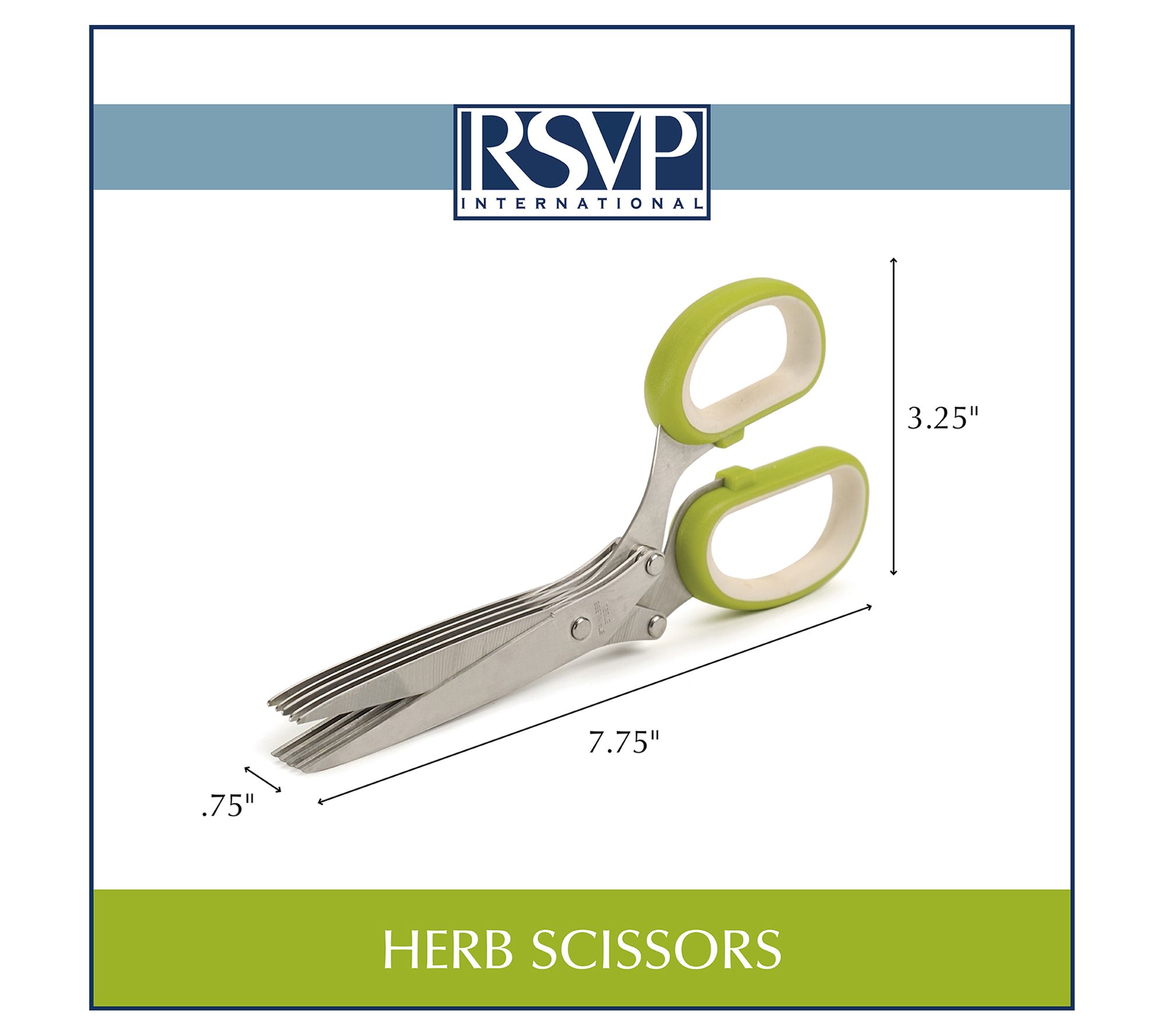 Stainless Herb Scissors