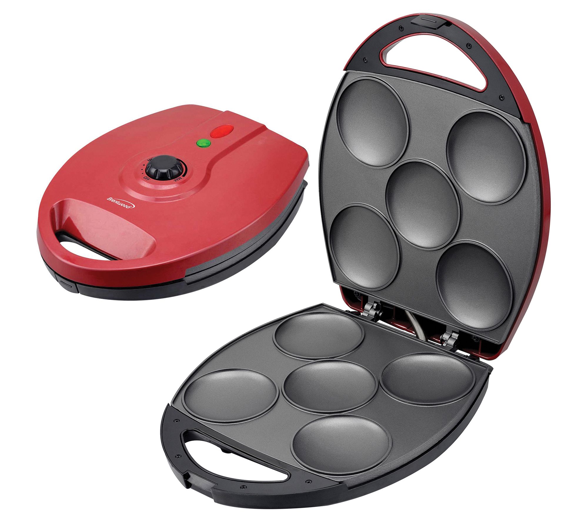 Brentwood 5-Piece 1,200-Watt Nonstick Arepa Maker