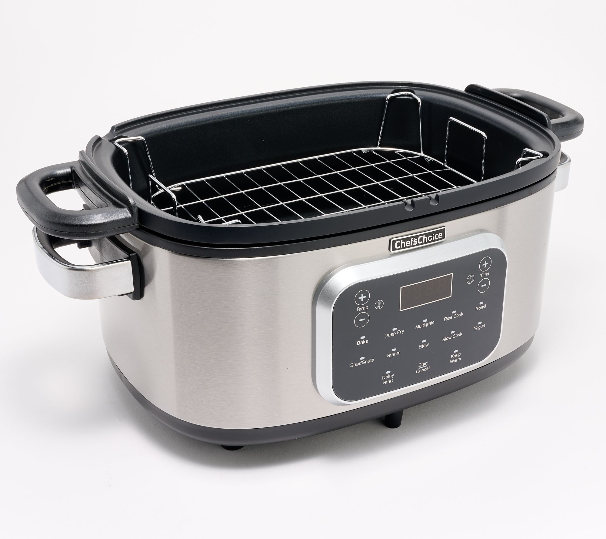 Ninja 3-in-1 6 qt. Nonstick Cooking System with Cookbook and Accessories  with David Venable 