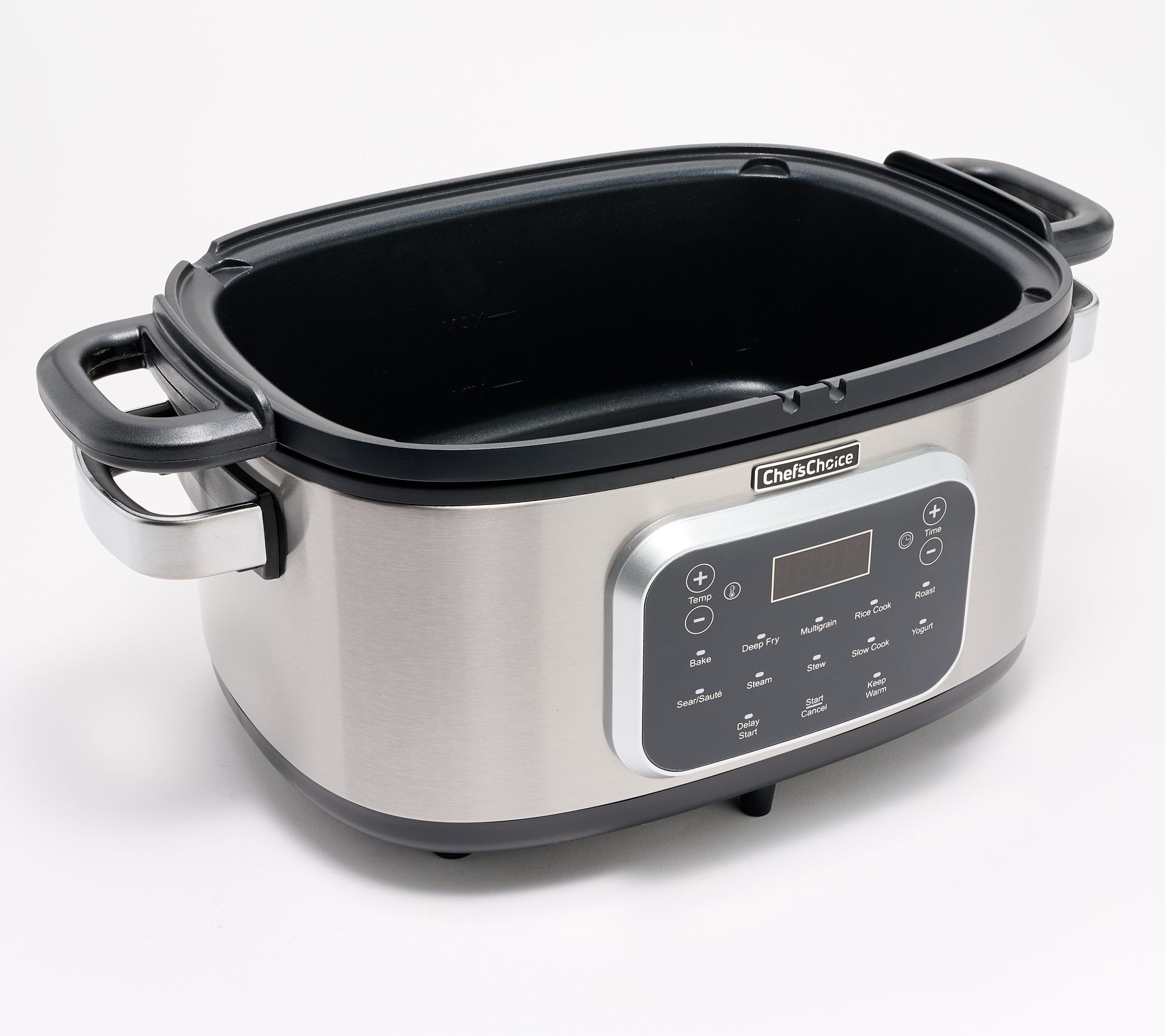 MAGIC CHEF All-in-One Multi-Cooker - Silver, 6 qt - Pay Less Super Markets