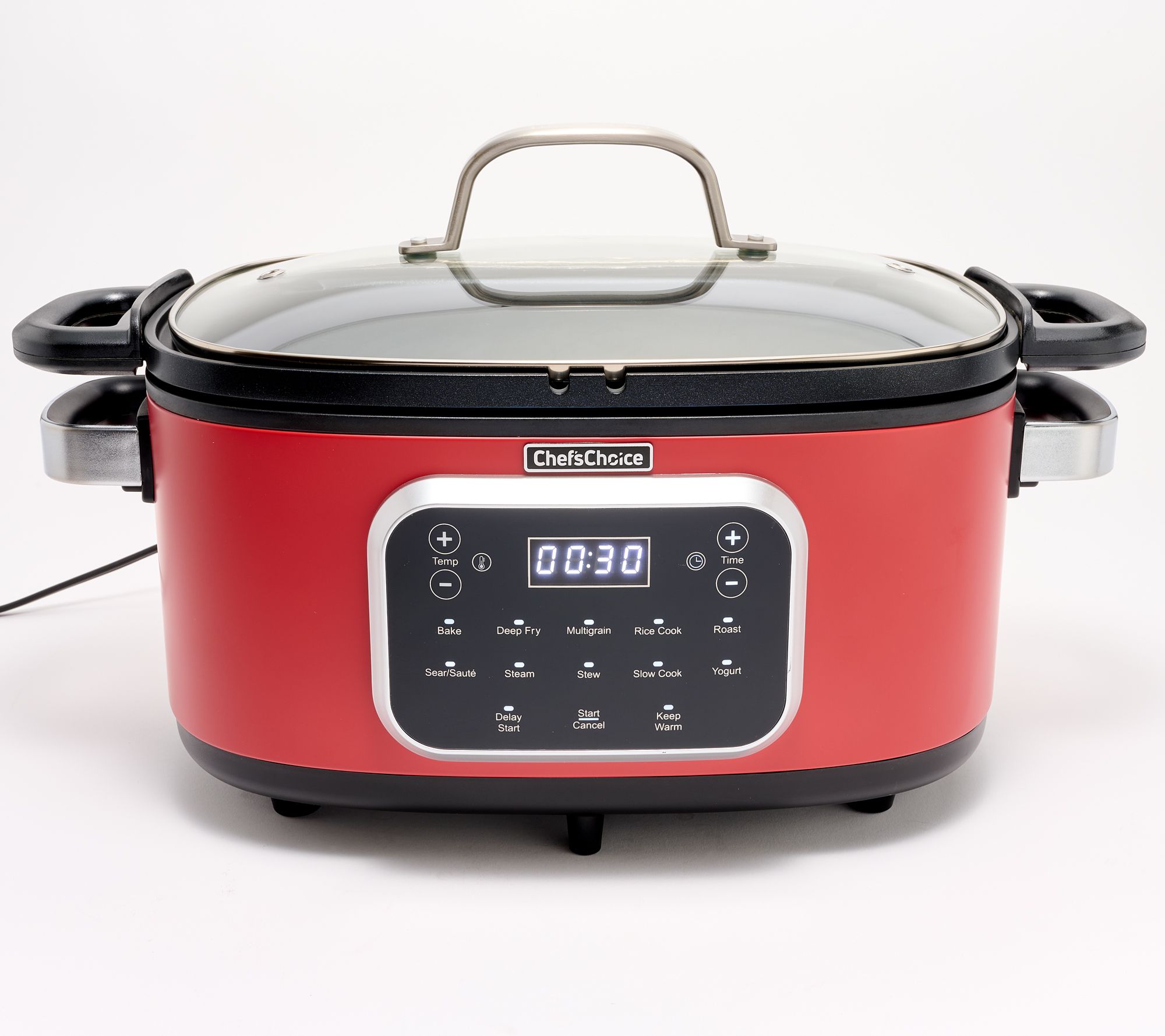 Prepology 2qt Slow Cooker with Removable Magnetic Wrap and Chalk