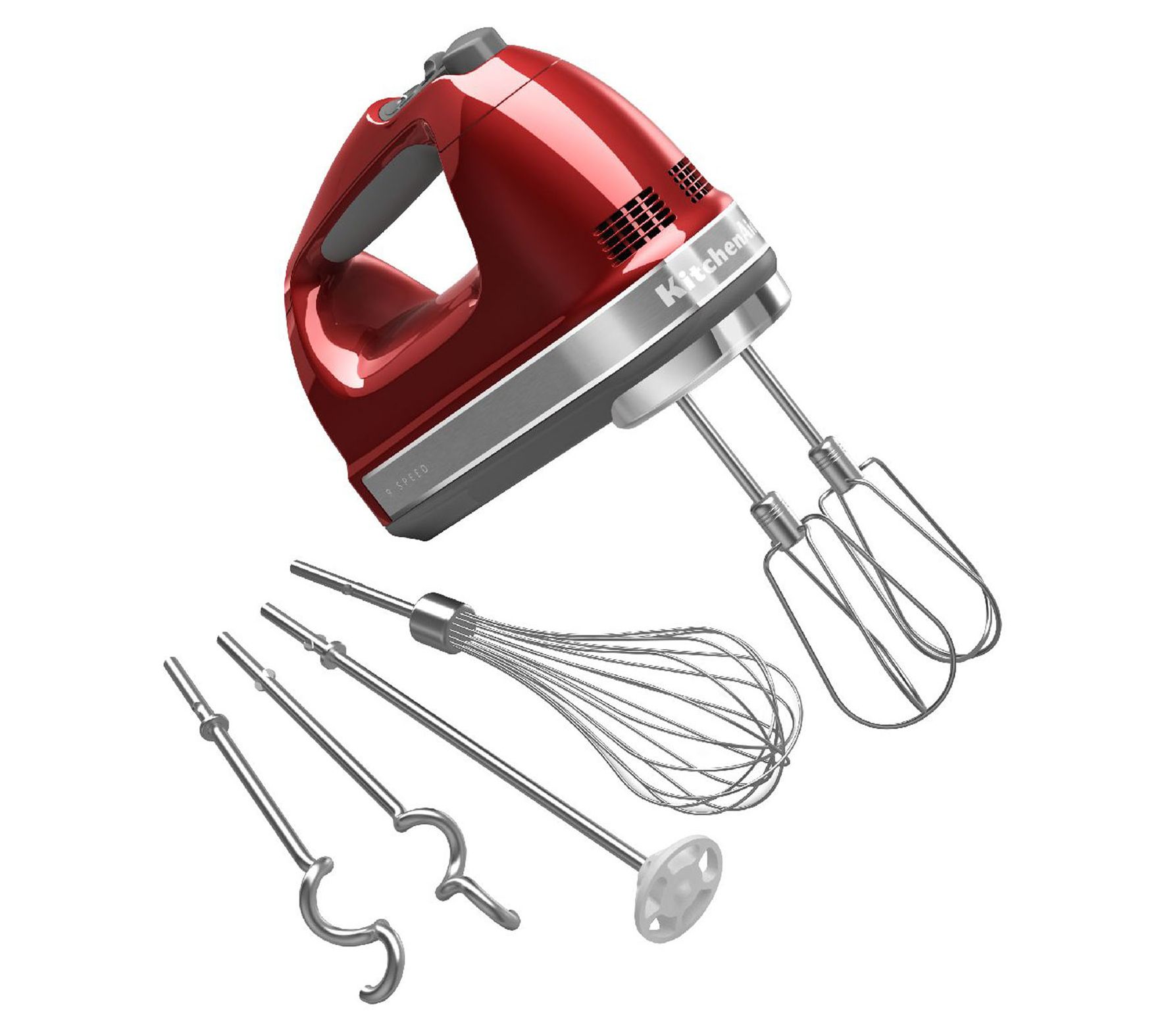 KitchenAid 9-Speed Hand Mixer with Turbo BeaterII Accessories