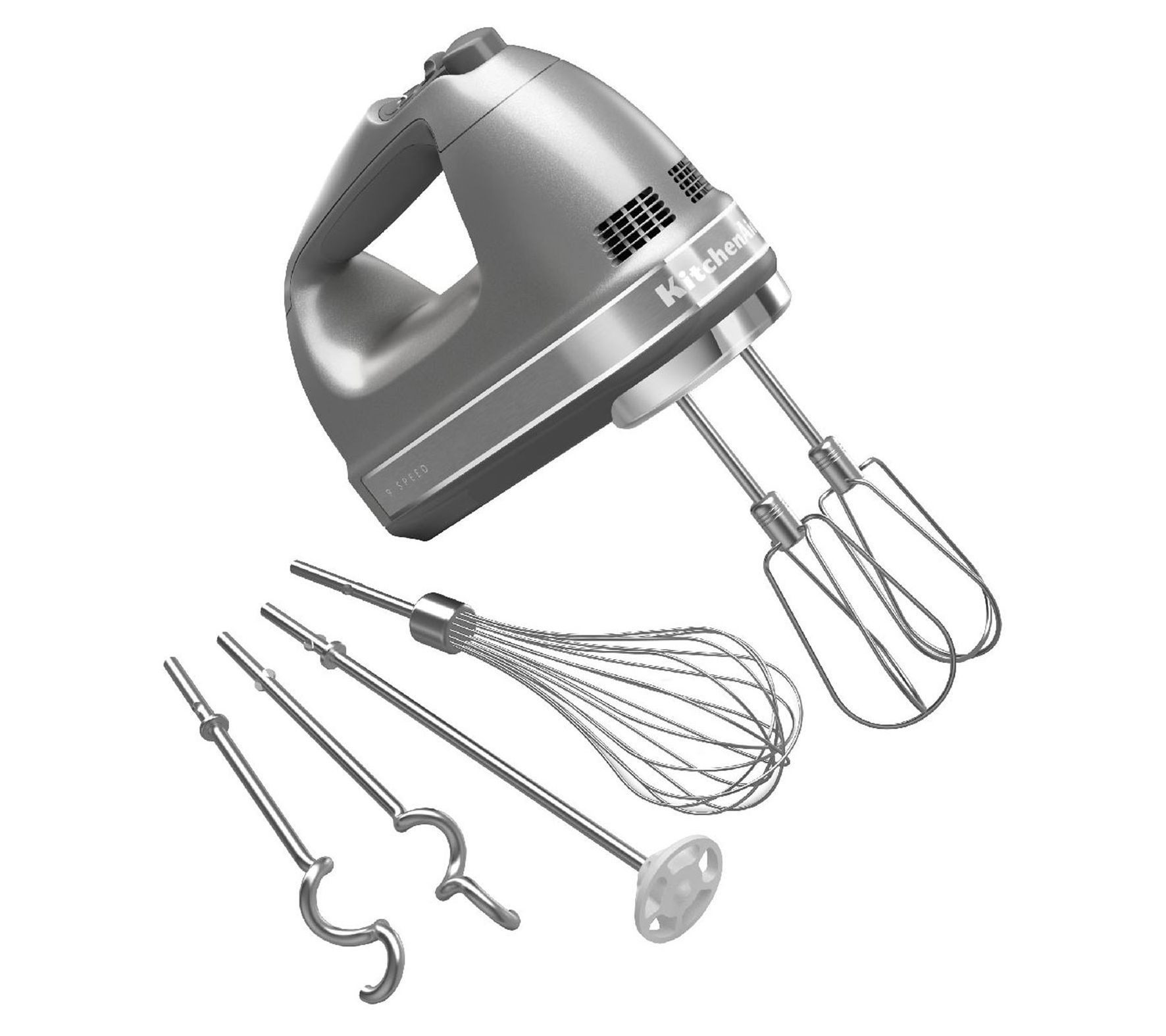 KitchenAid 9-Speed Hand Mixer with Turbo Beater II Accessories