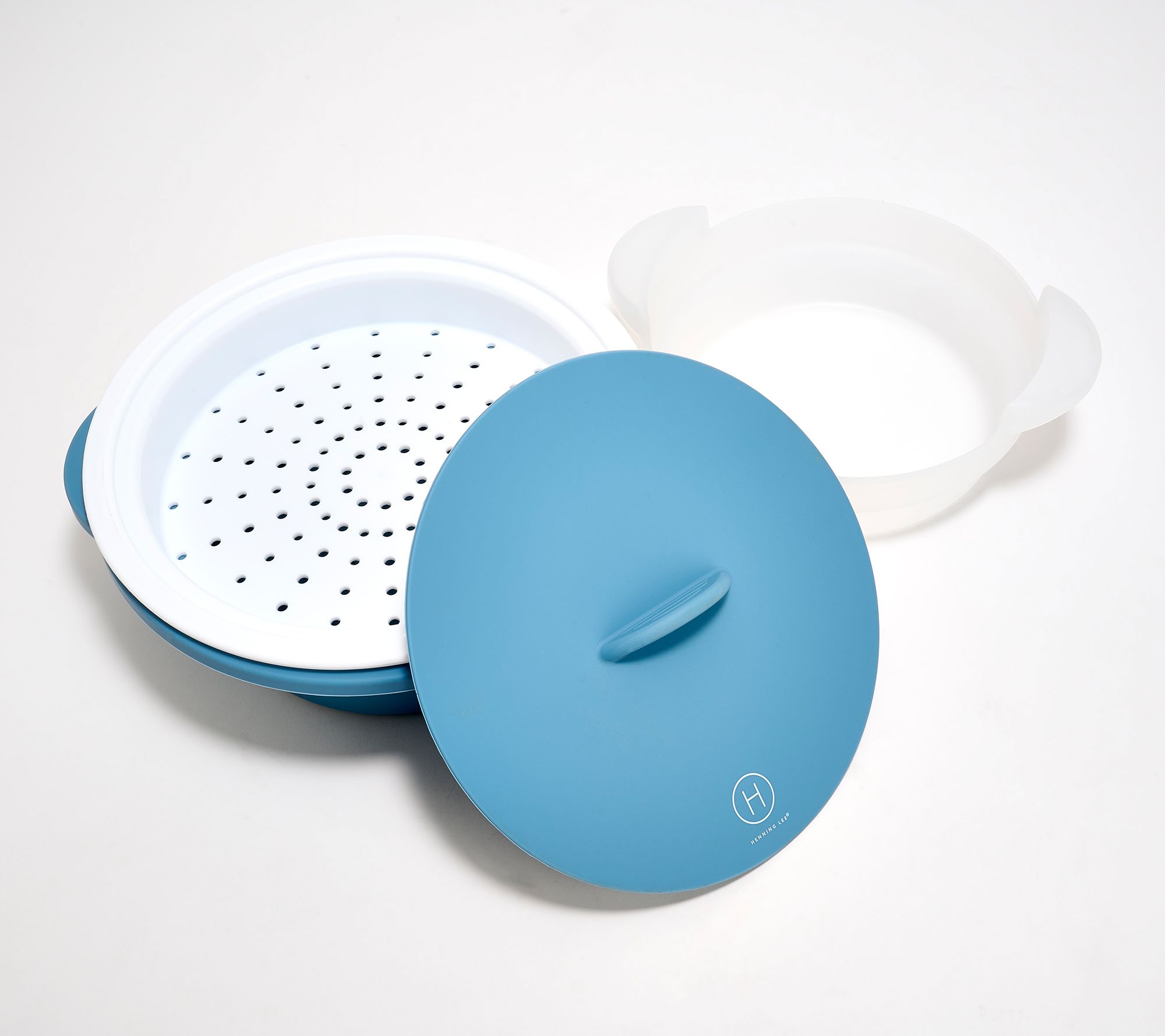 Henning Lee Microwave & Stovetop Colander Steaming Set