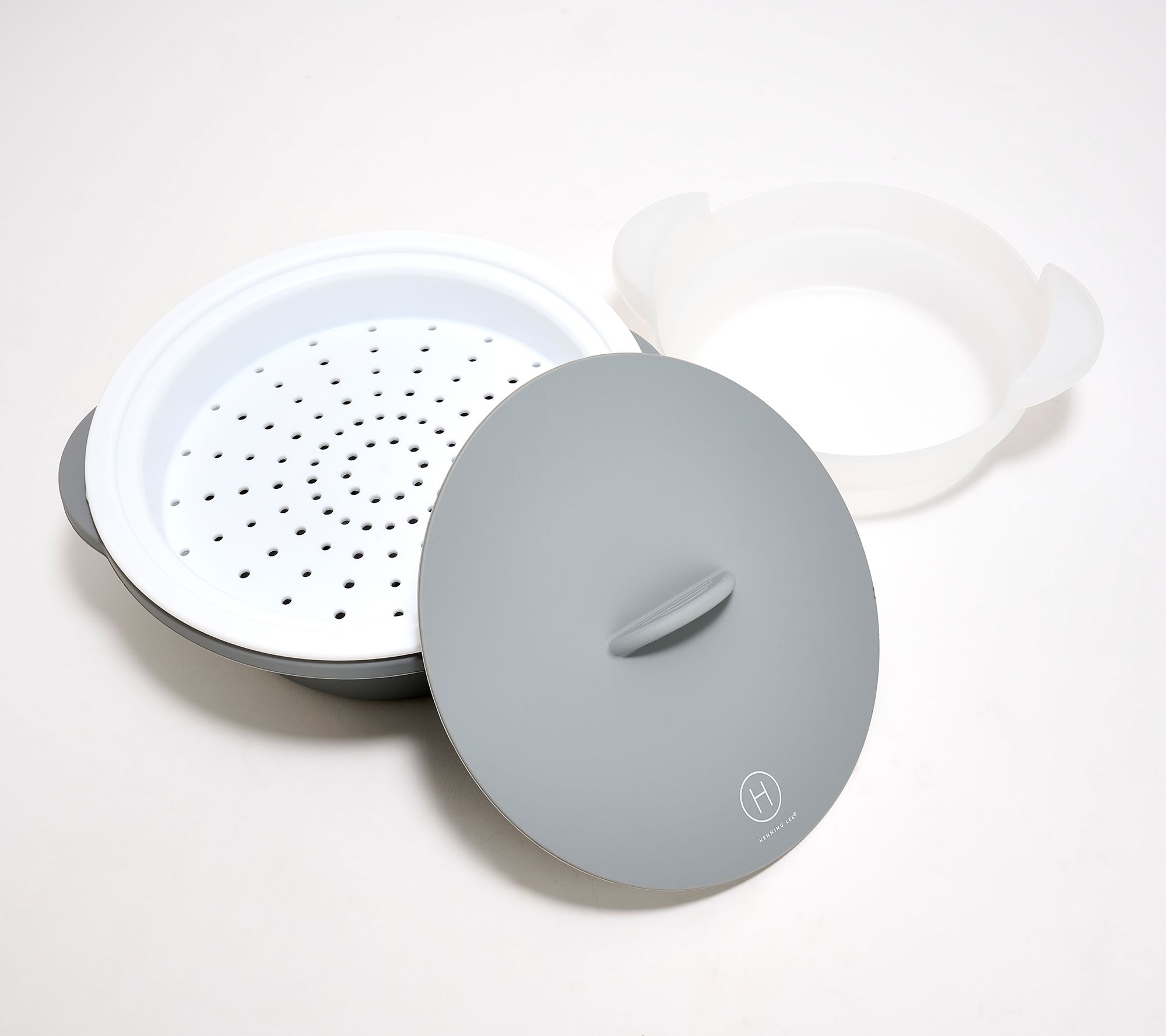 Henning Lee Microwave & Stovetop Colander Steaming Set