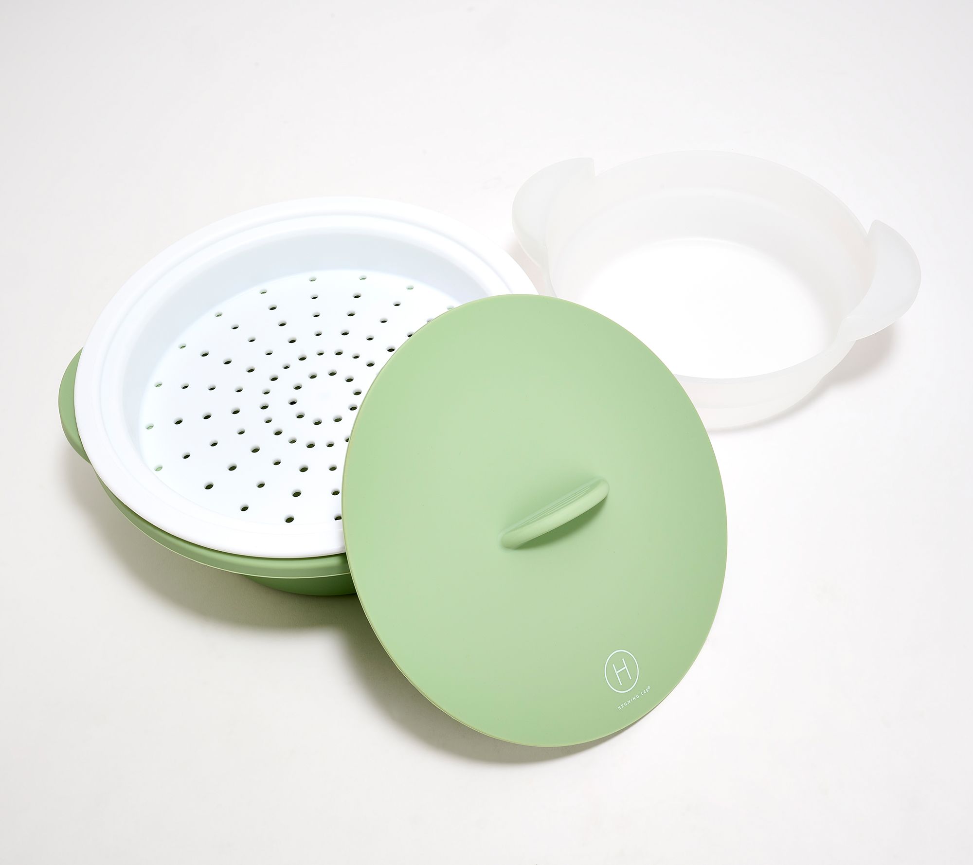 Henning Lee Microwave & Stovetop Colander Steaming Set
