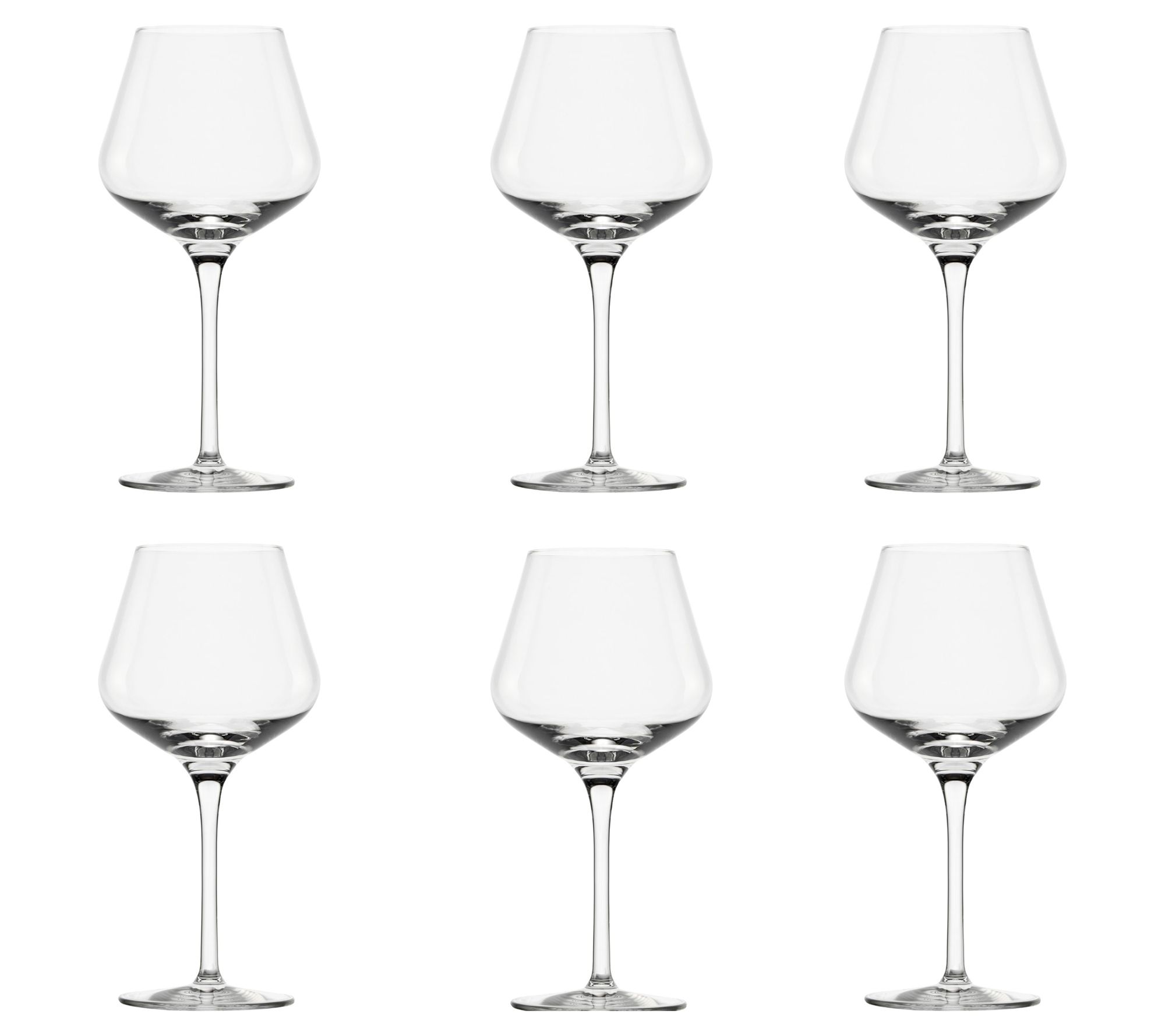 10 Strawberry Street Set of 6 Breckenridge Burgundy