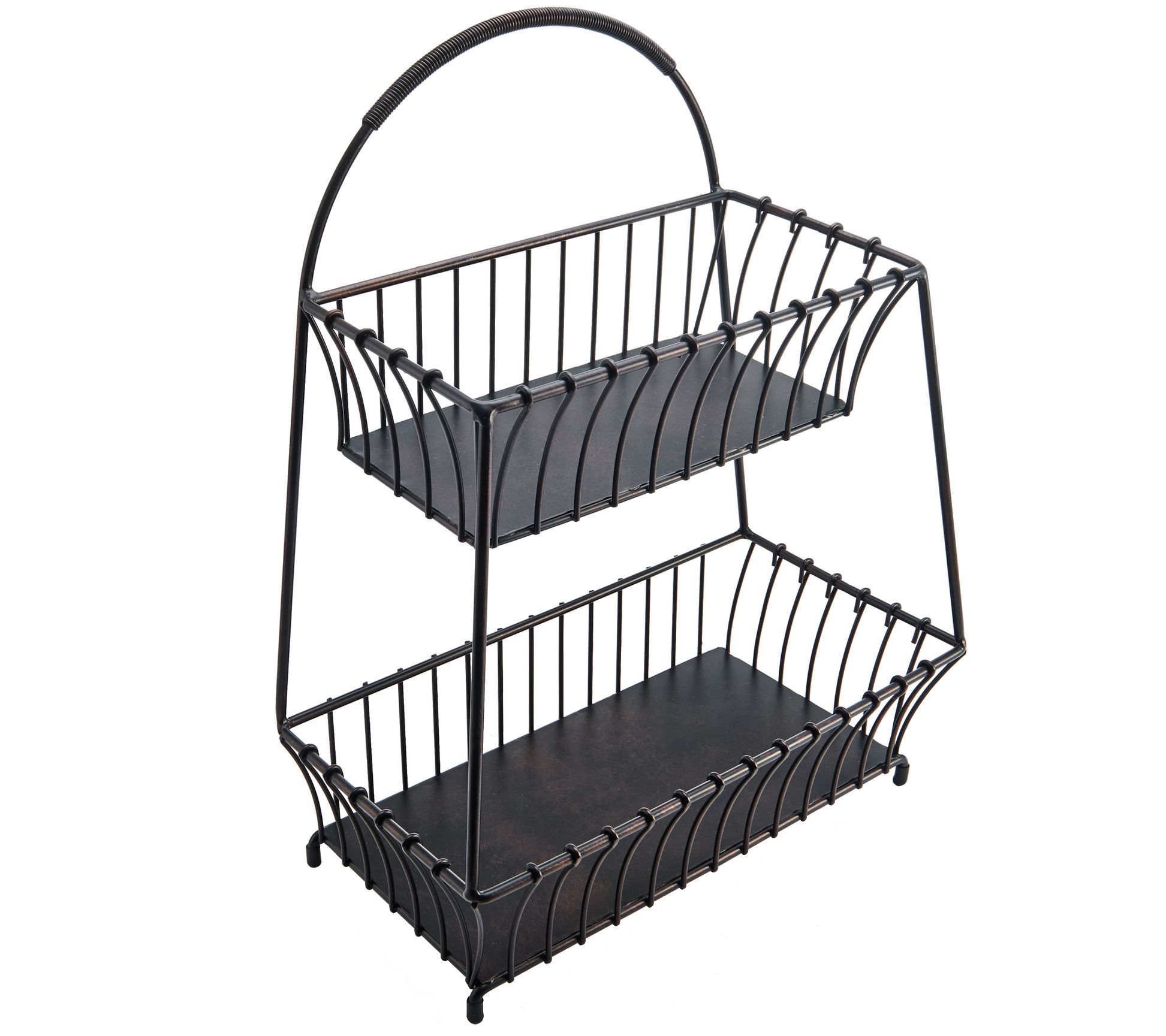 Gourmet Basics by Mikasa General Store 2Tier Fruit Basket