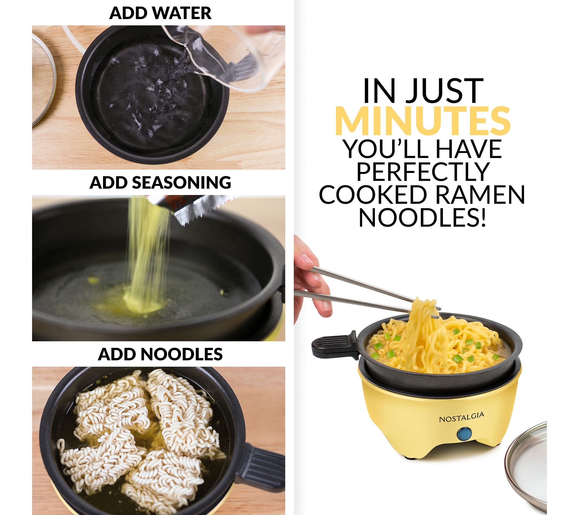 MyMini Noodle Cooker & Skillet Combo ONLY $8.98!