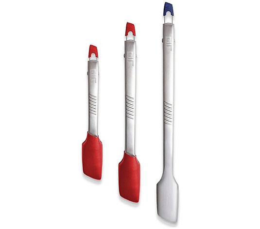 Get It Right 3-Piece Tongs Set