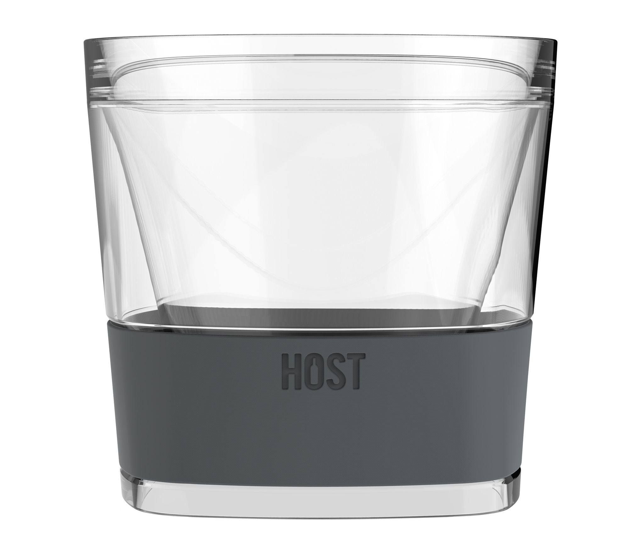 Host Freeze Stemless Margarita Glass Insulated, Plastic Double Wall Frozen  Cocktail Cup, Set of 2 Cups, 12 oz, Grey