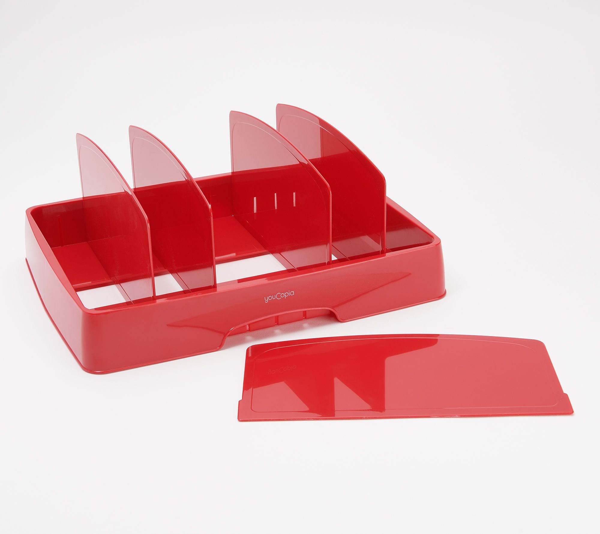 YouCopia 2Piece Container Lid Organizer Set w/ Dividers