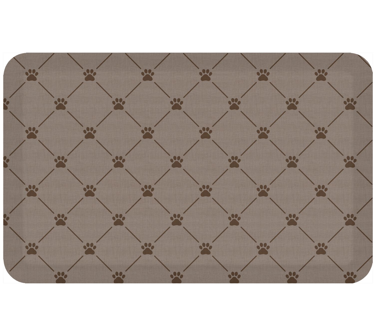 GelPro Newlife Designer Comfort Grasscloth Anti-Fatigue Floor Mat, 20 x 32, Charcoal