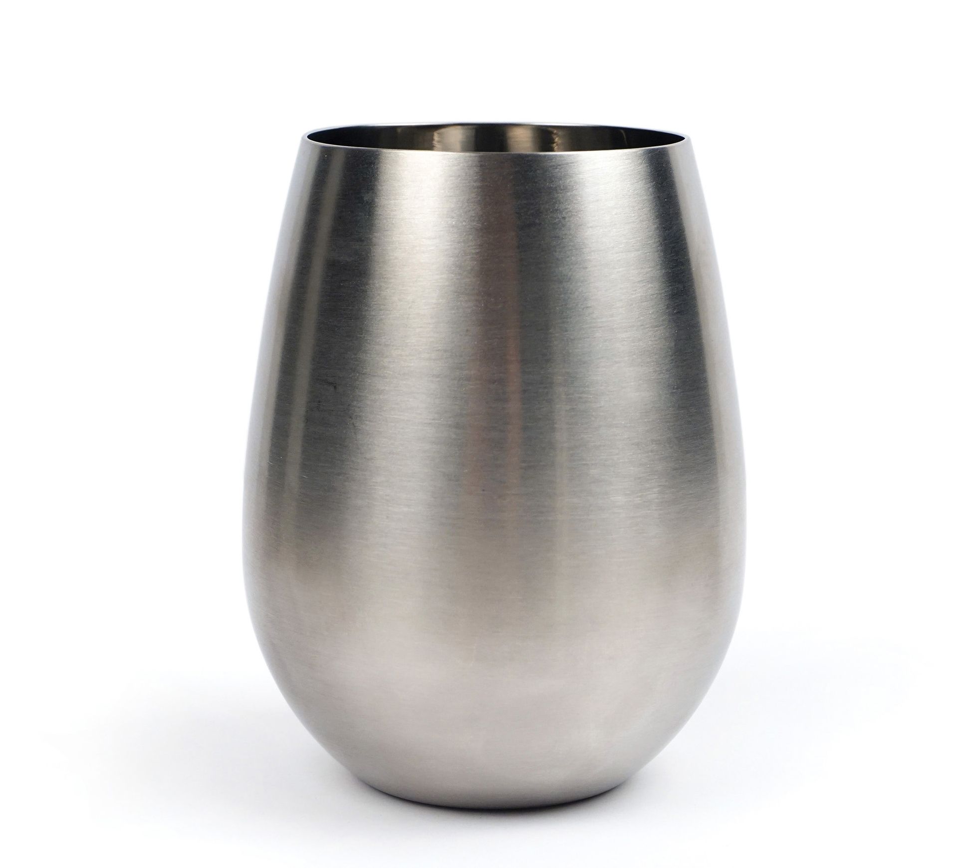 Wine Tumbler/stainless Steel Stemless Wine Glass/stemless Wine