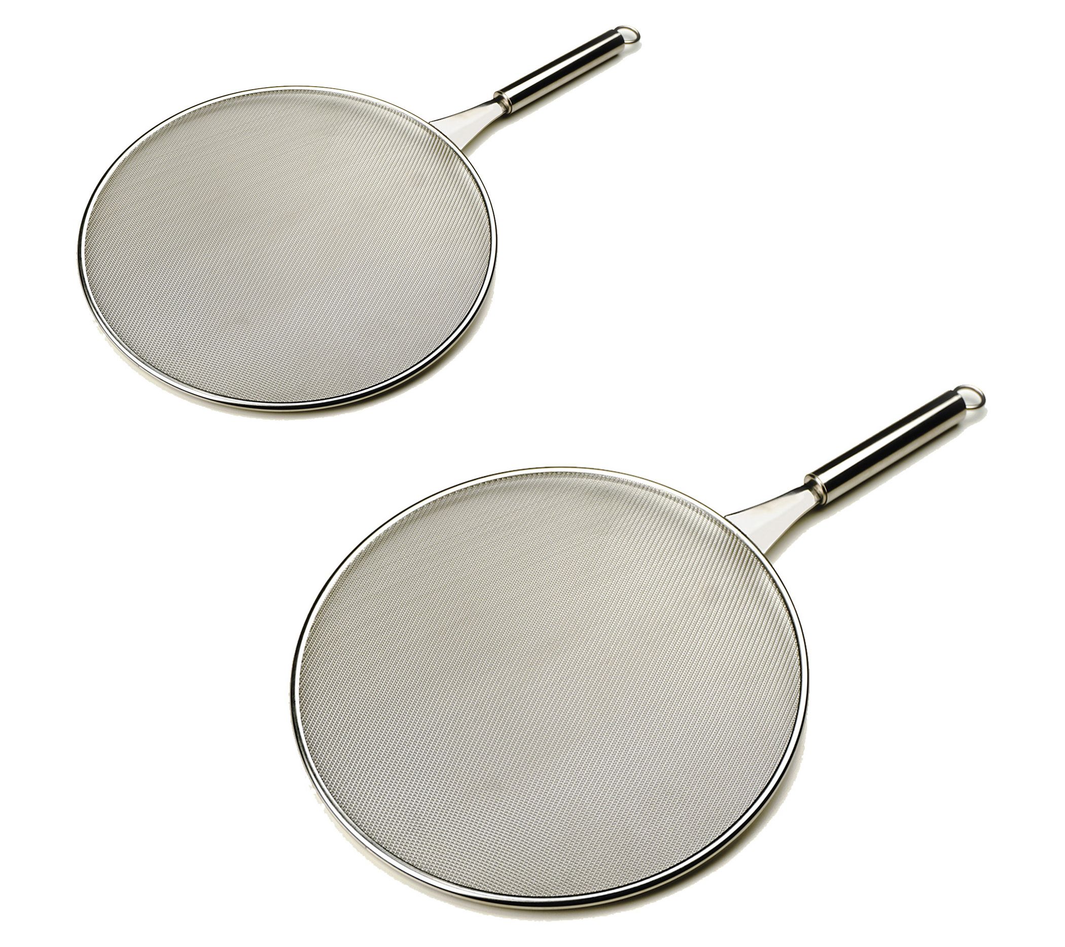 RSVP Set of 2 Stainless Steel Splatter Screens