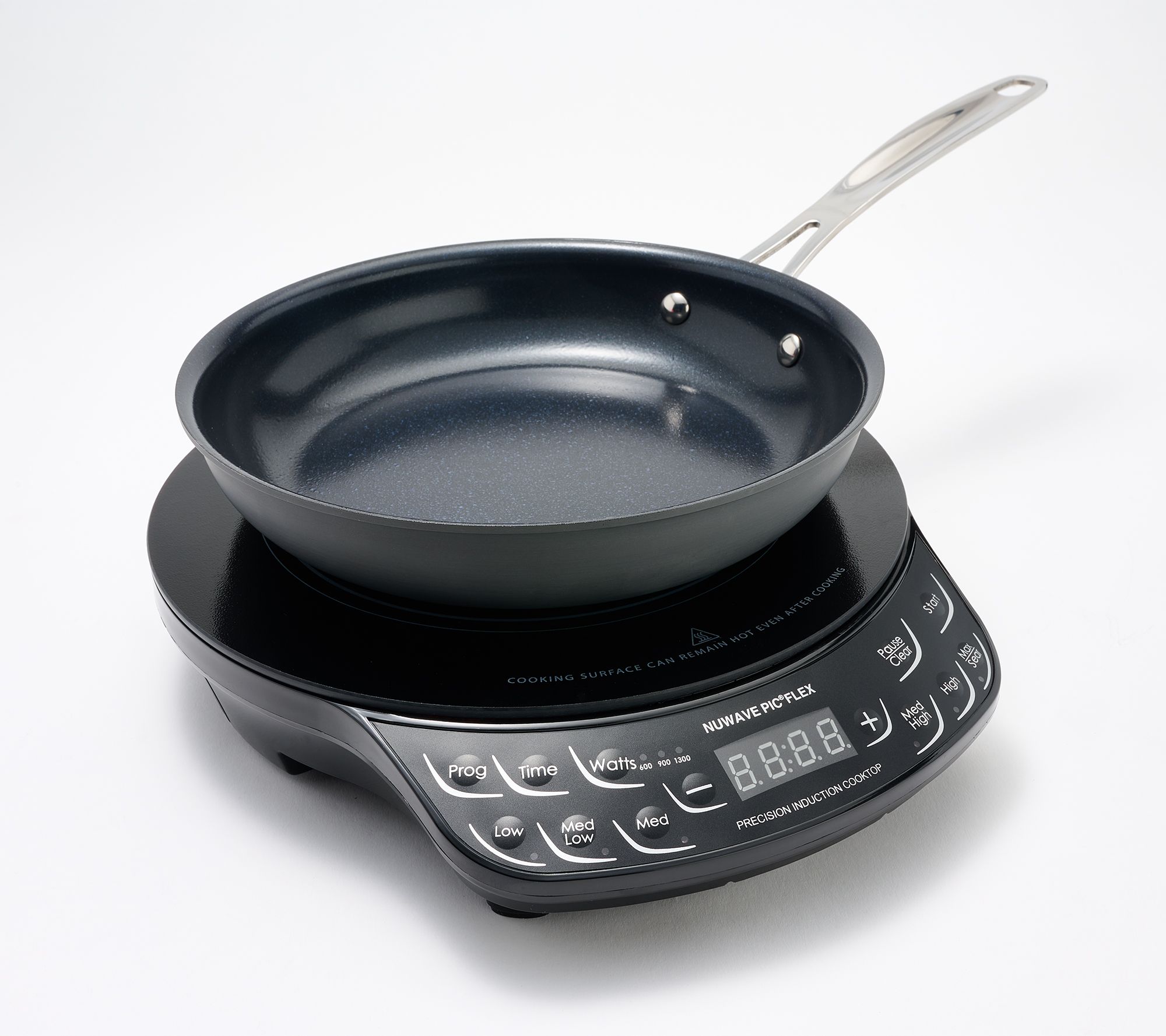 NuWave Precision Induction Flex Cooktop with 9" Nonstick Pan