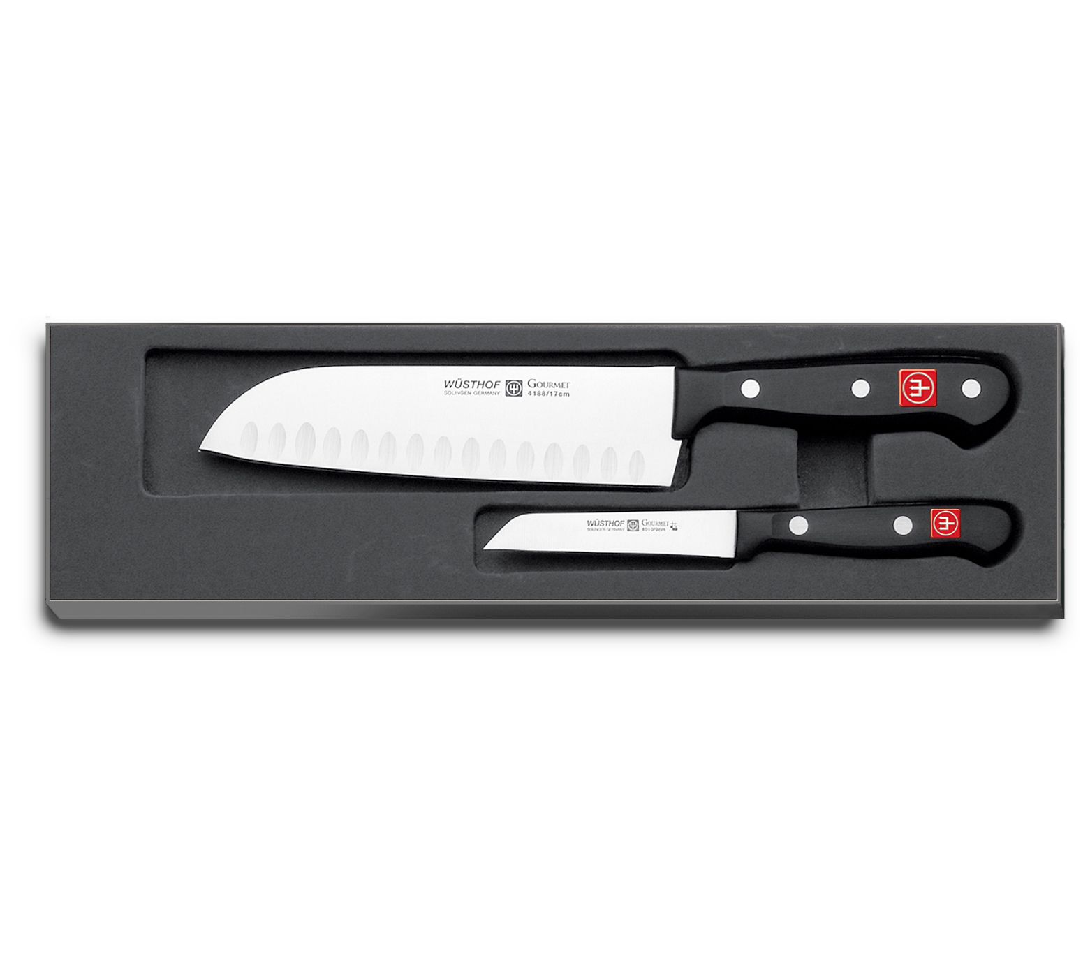 Wusthof 2pc Gourmet Asian Cook Knife Set