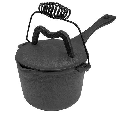 ramblings on cast iron: the Paula Deen hoecake pan