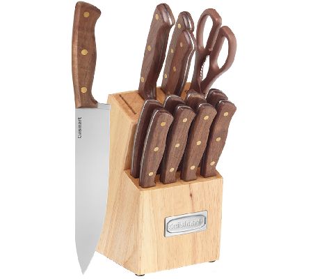 KitchenAid® Gourmet Forged Triple Rivet 14-pc. Knife Block Set