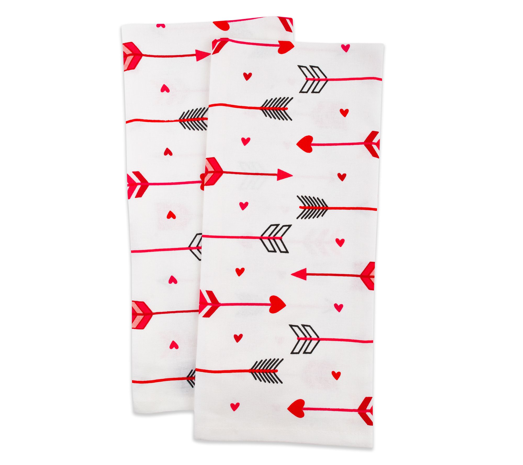 Design Imports Arrow Collage Printed Kitchen Towels Set of 2