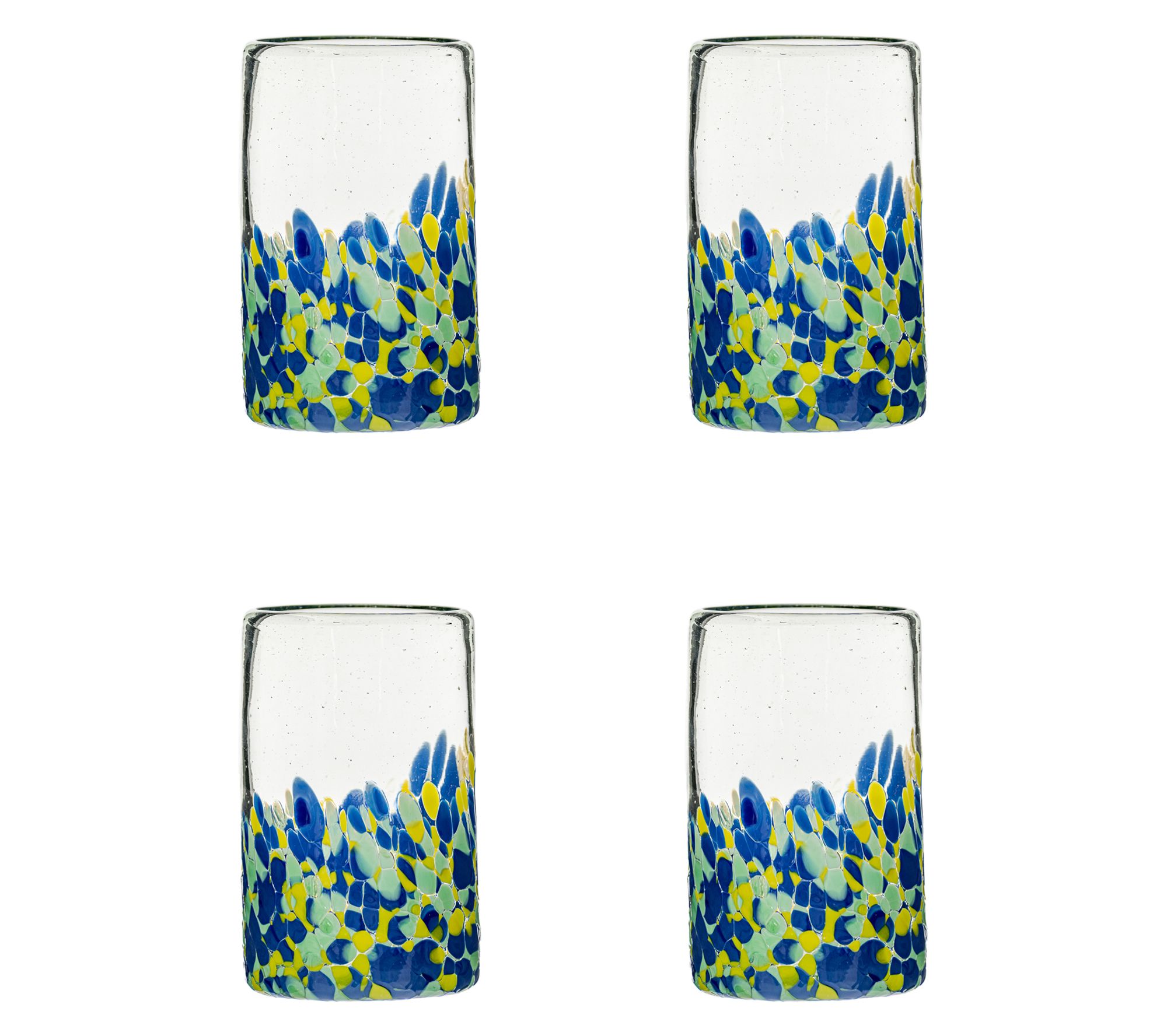 10 Strawberry Street S/4 Mazatlan Mexican Glass ware, Hiball