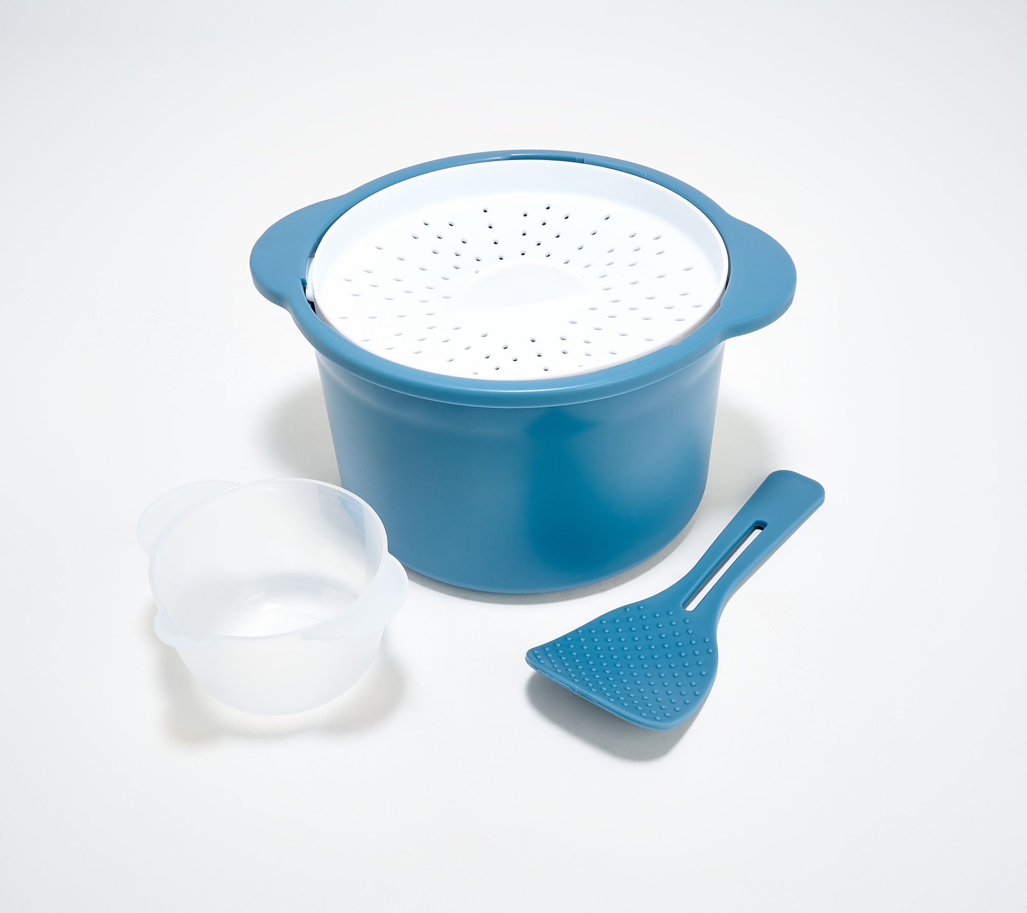 Henning Lee Microwave Rice Cooker w/ Paddle & Measuring Cup