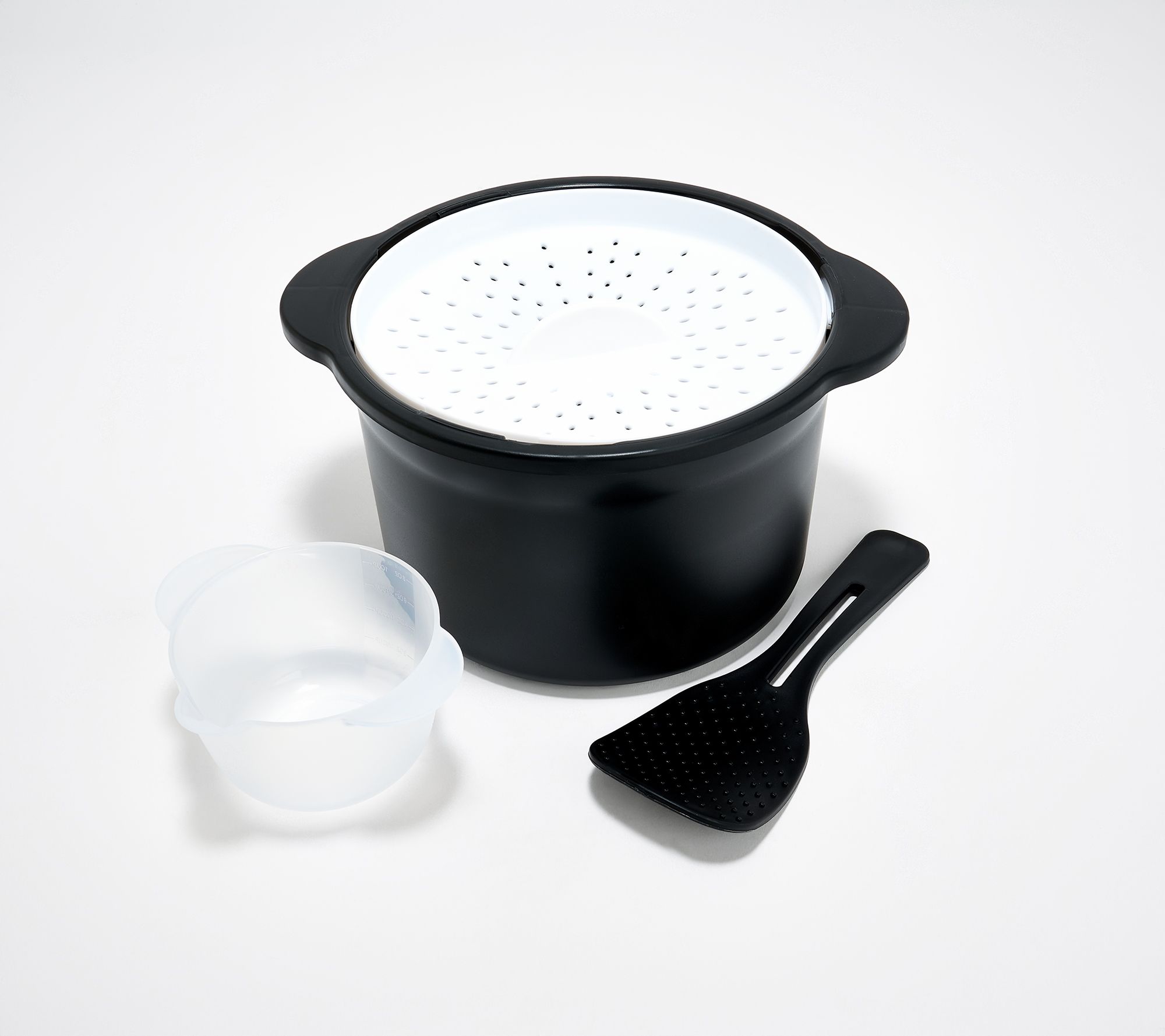 Henning Lee Microwave Rice Cooker w/ Paddle & Measuring Cup