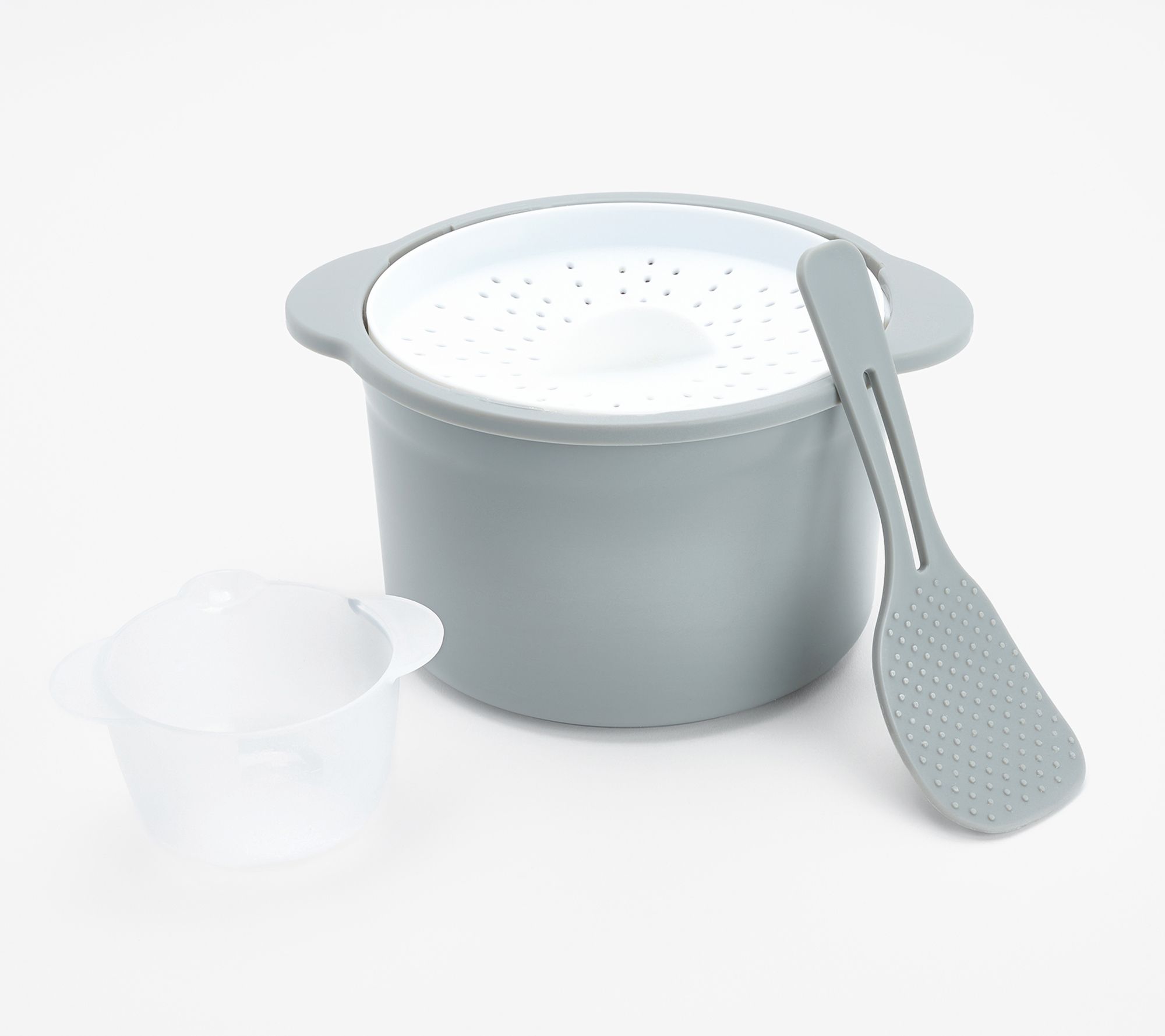 Henning Lee Microwave Rice Cooker w/ Paddle & Measuring Cup