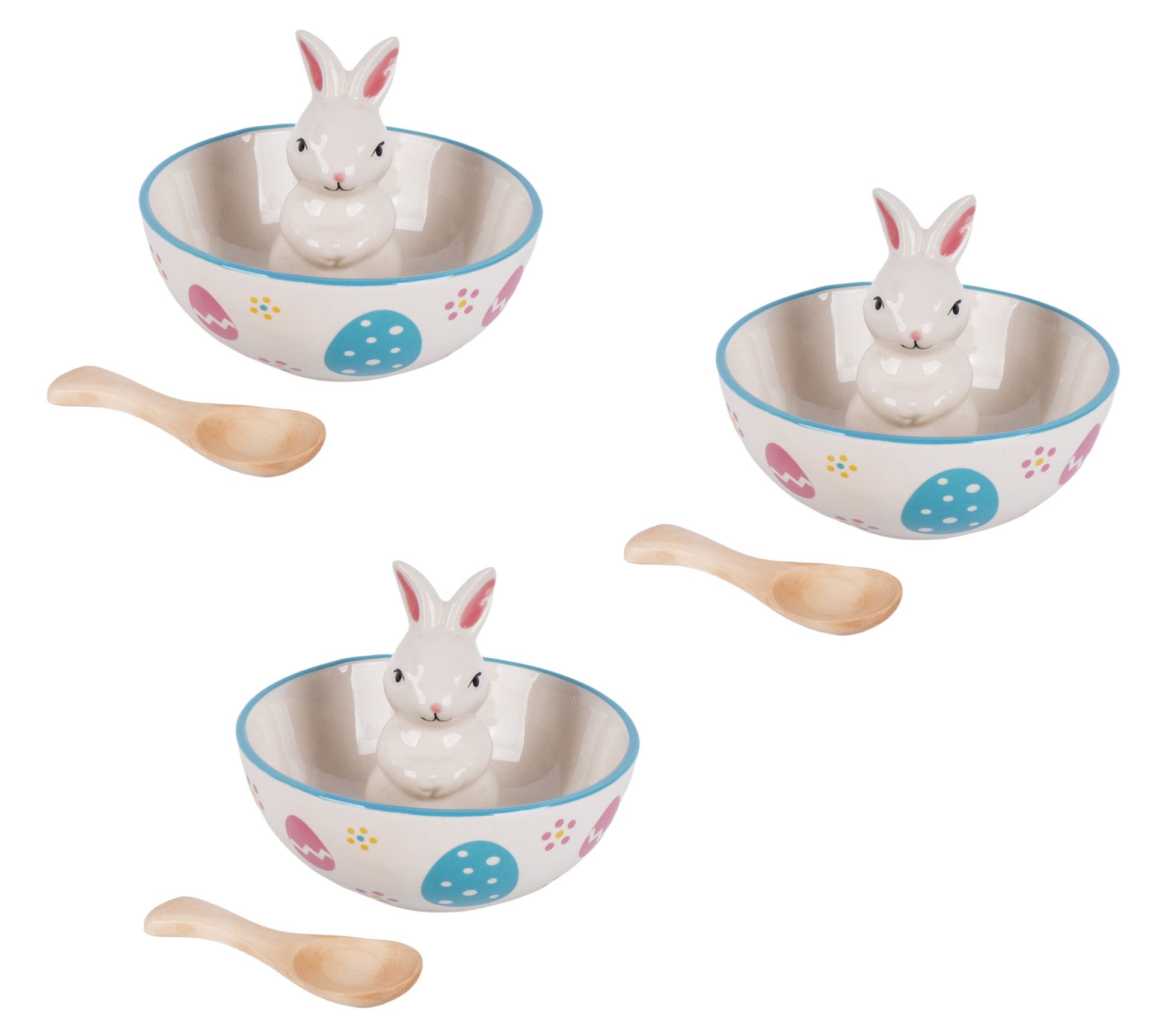 "As Is" Temp-tations Special Edition Candy Dishes w/ Wood Spoons