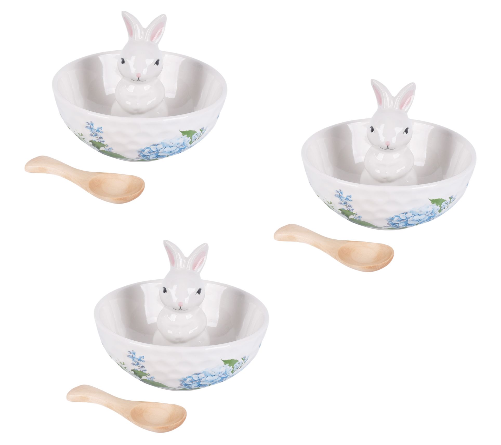 "As Is" Temp-tations Special Edition Candy Dishes w/ Wood Spoons