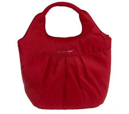 Rachael Ray Pleated Lunch Tote with 