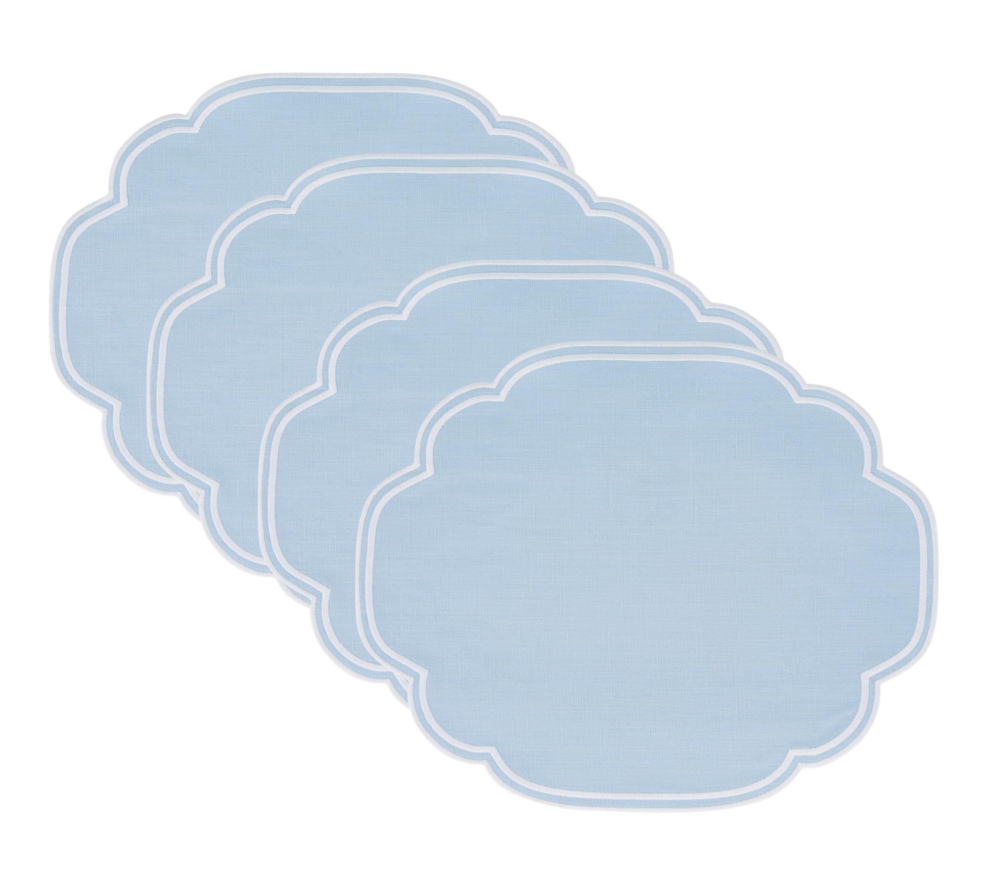 Design Imports Slub Placemat Set of 4
