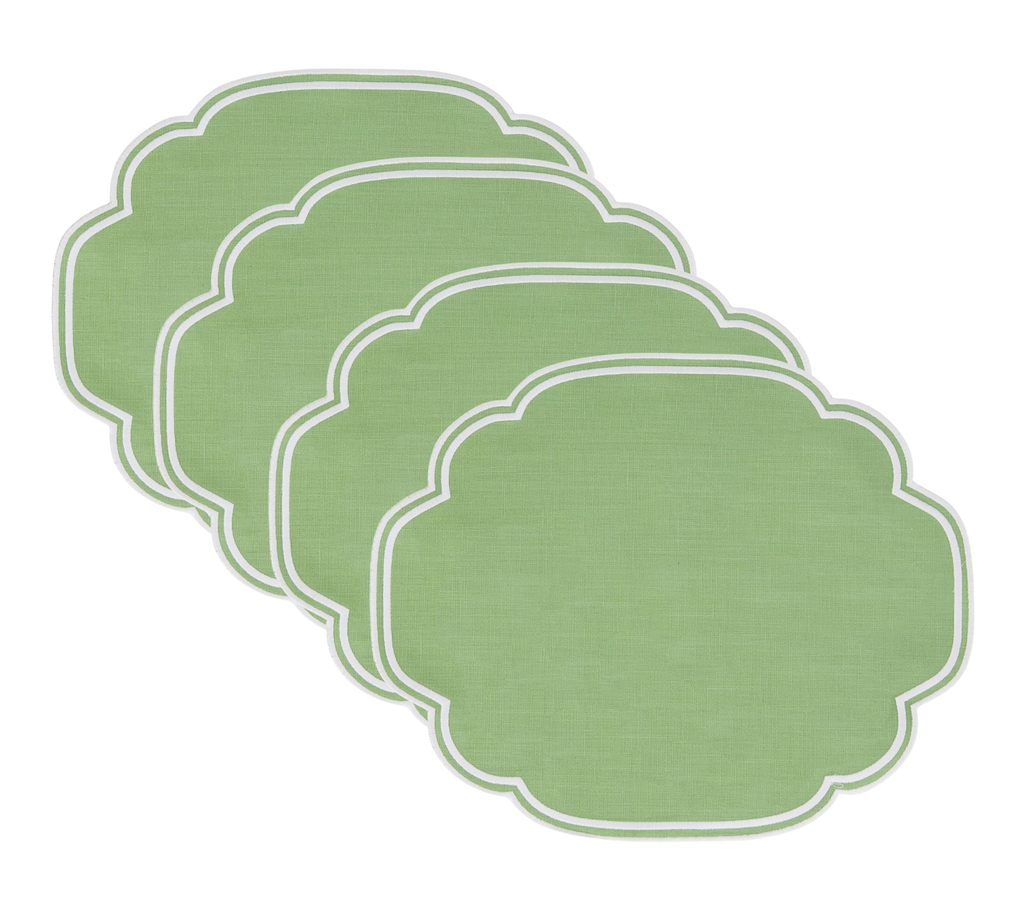 Design Imports Slub Placemat Set of 4