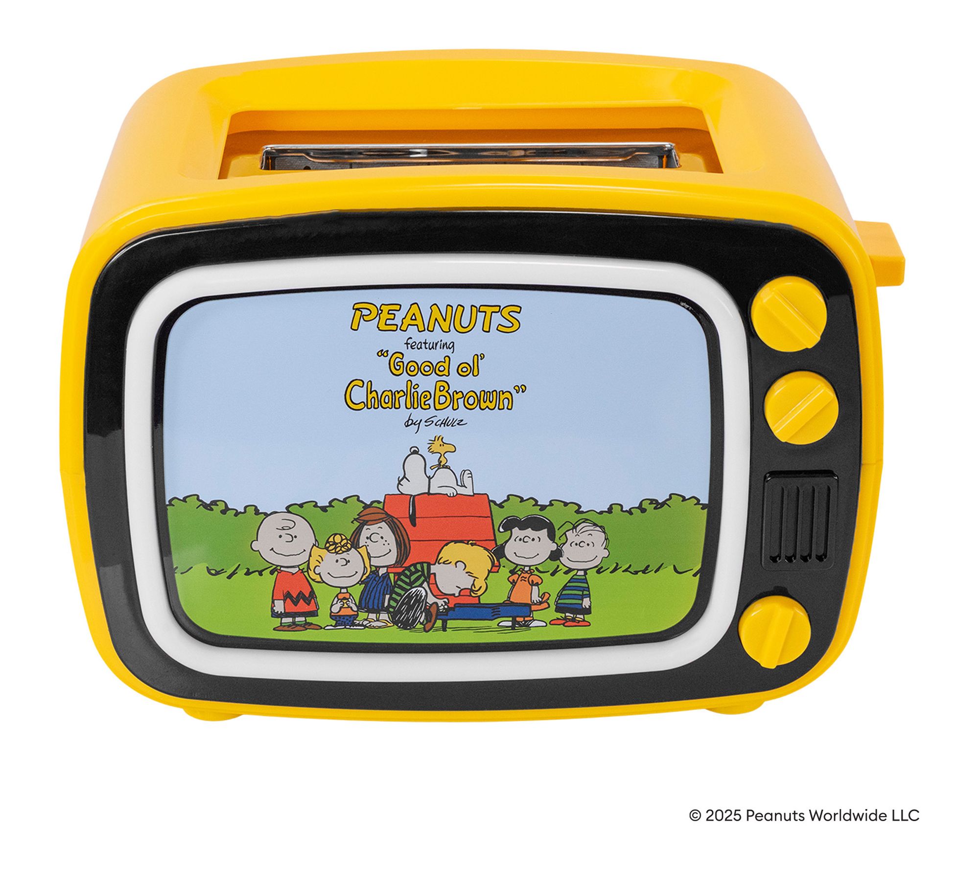 Uncanny Peanuts Snoopy TV 2-Slice Toaster