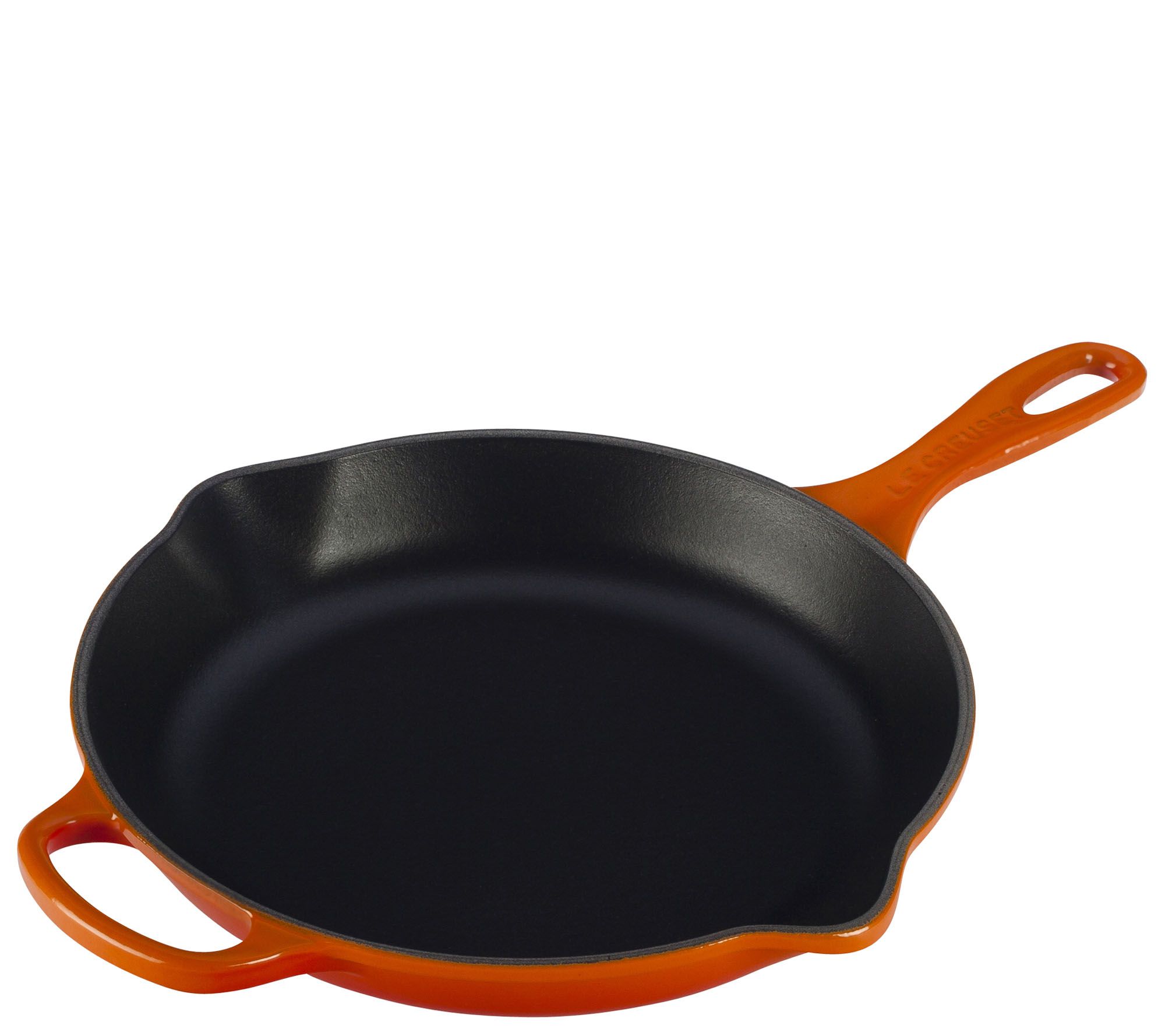 Le Creuset 10.25 Signature Cast Iron Handle Skillet on QVC 