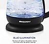 Elite Gourmet 1L Electric Glass Water Kettle, Black, 1 of 6