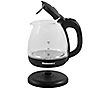 Elite Gourmet 1L Electric Glass Water Kettle, Black, 2 of 6