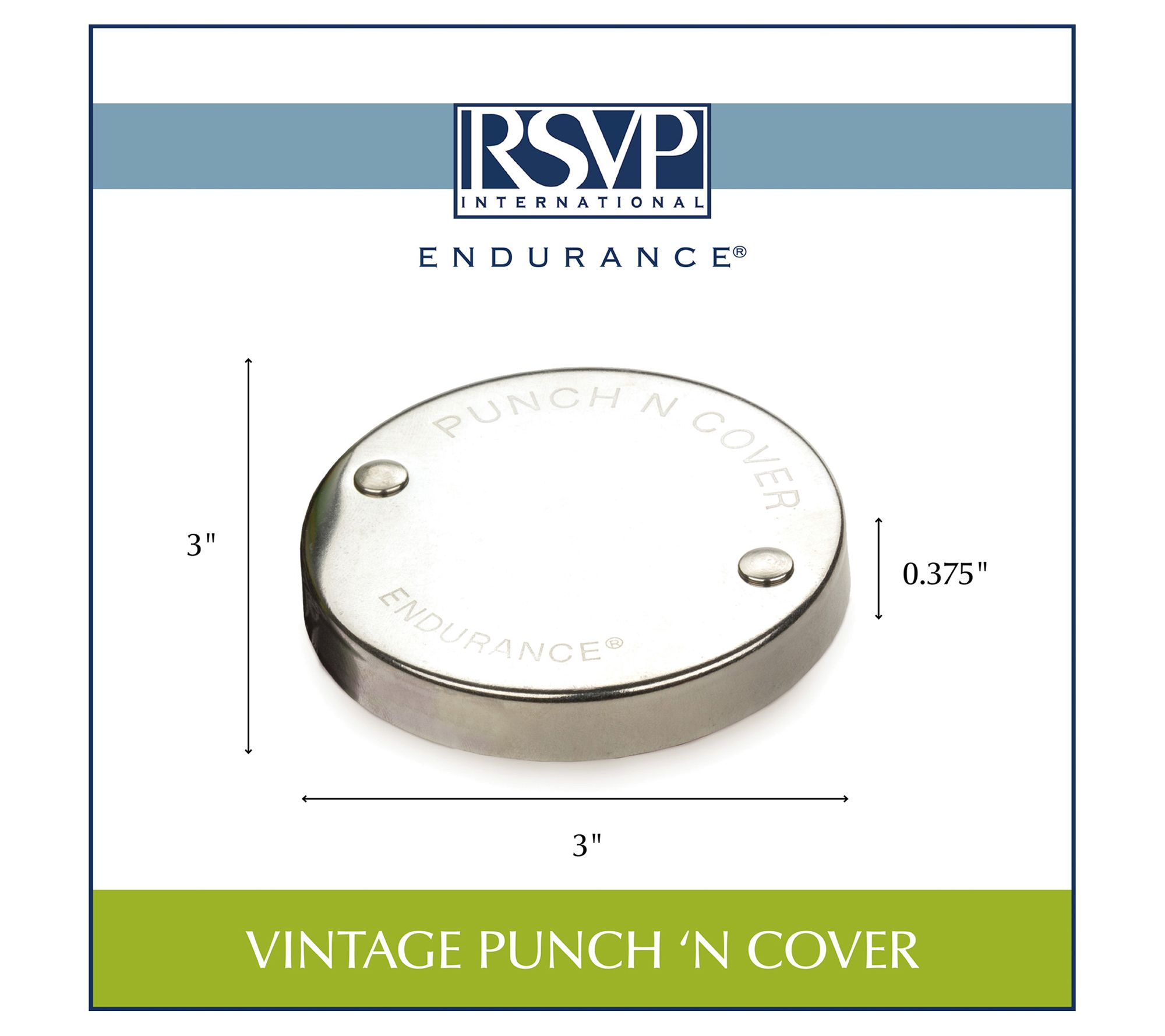 RSVP Vintage Punch N Cover - 20540066