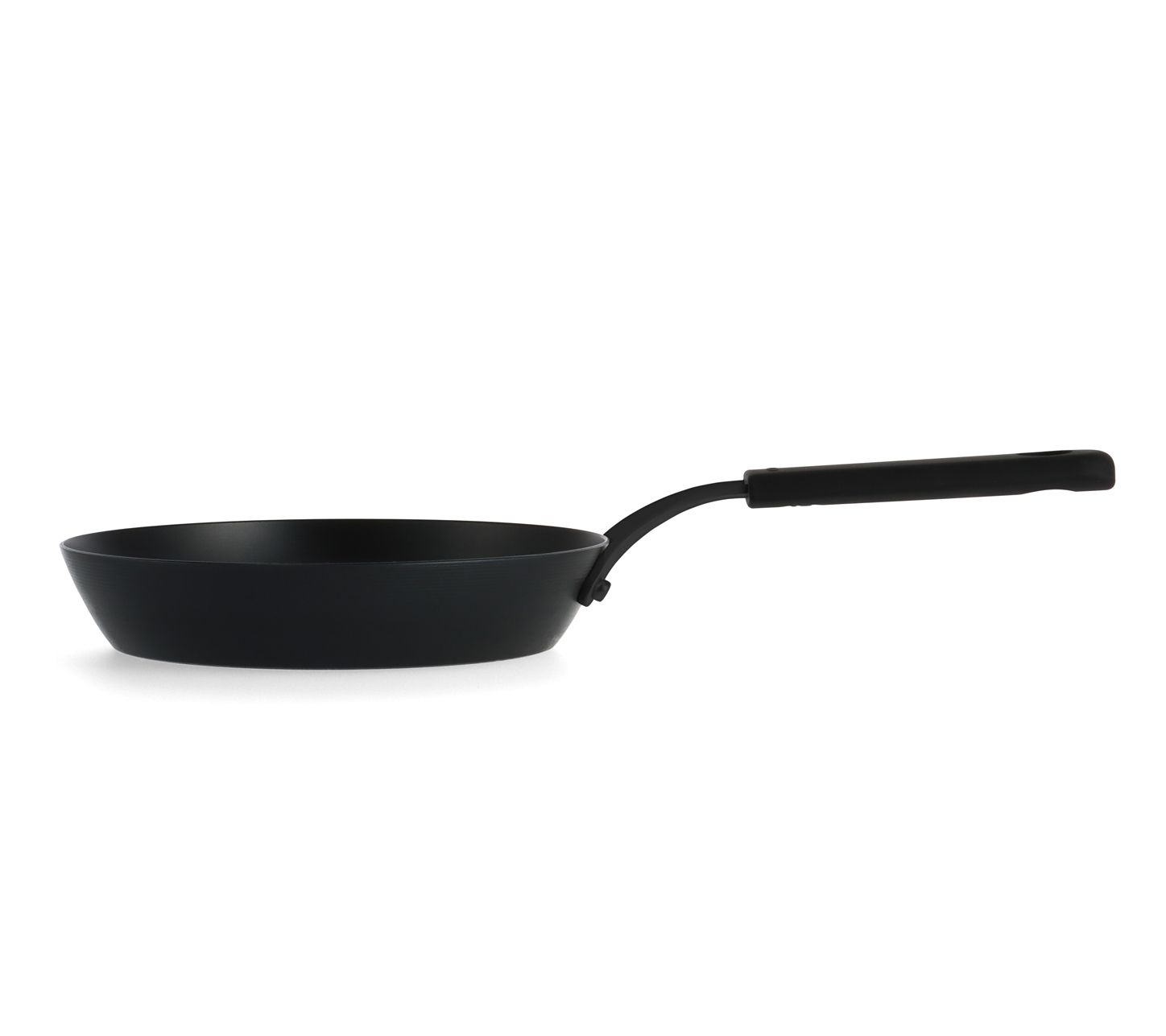 OXO 8 Black Steel Fry Pan with Silicone Sleeve 