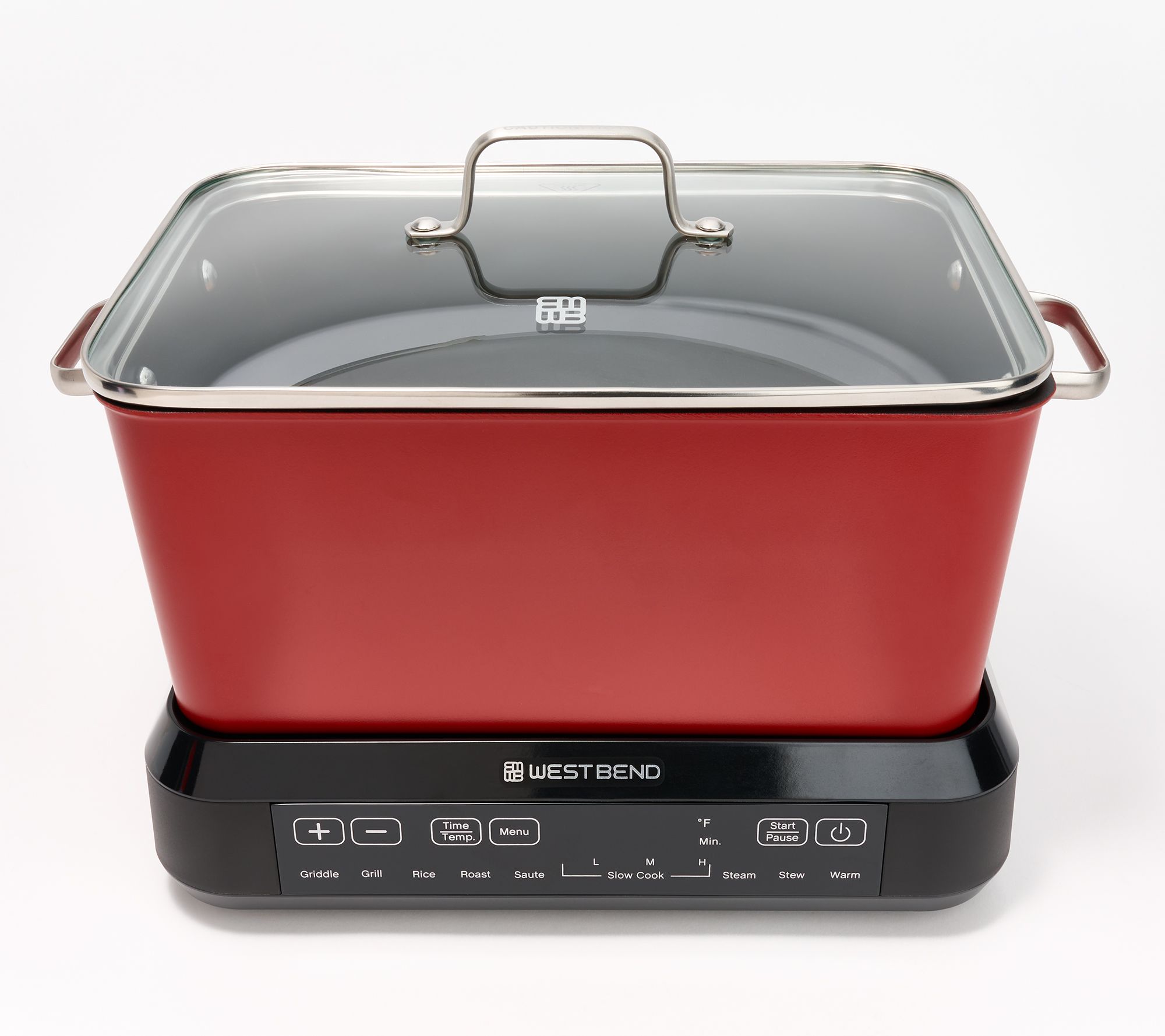 Courant 3.2 Qt Twin Slow Cooker (1.6 Qt Each) - Red : Target