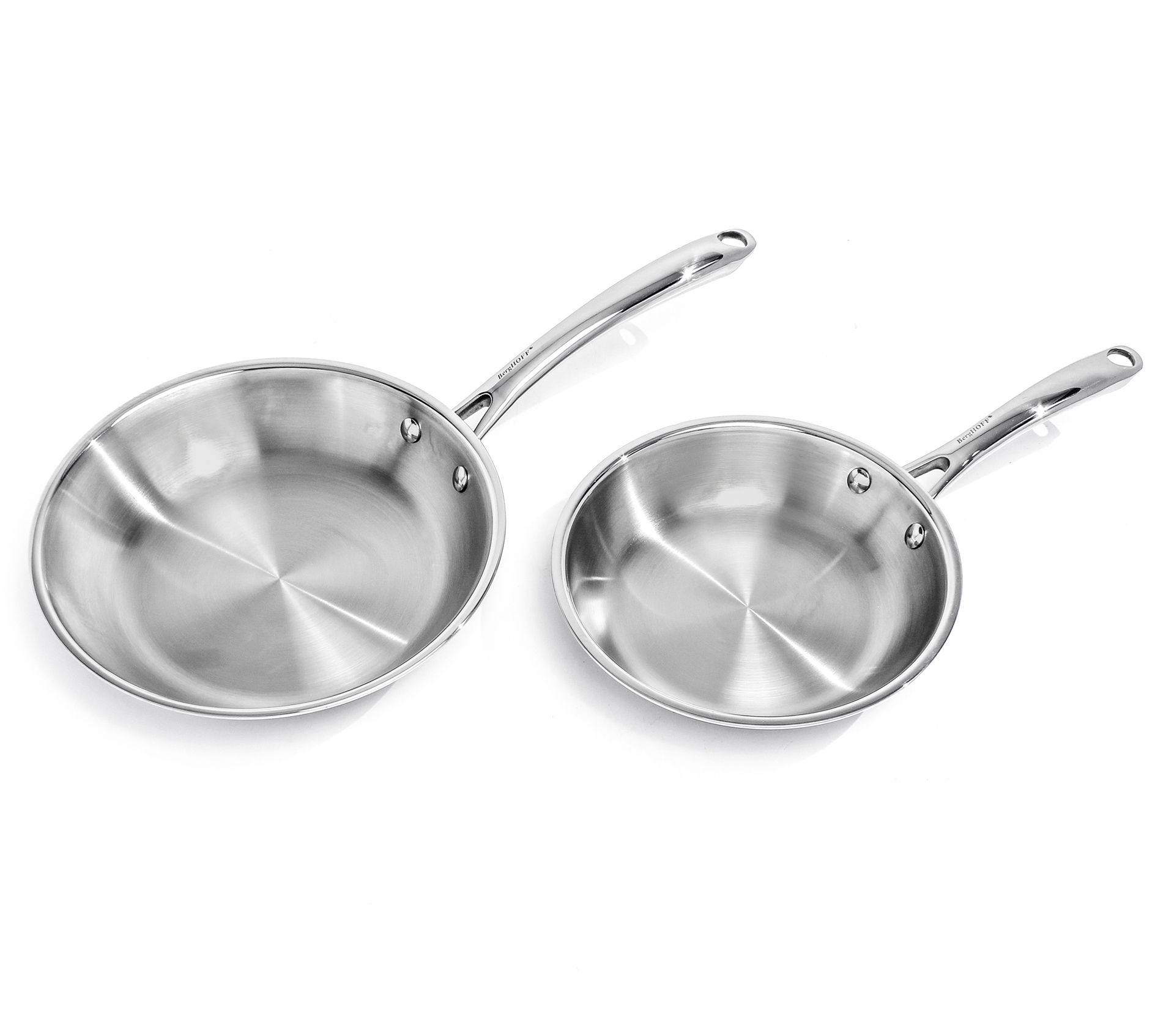 BergHOFF Professional 2Pc Tri-Ply 18/10 SS Cookware Set