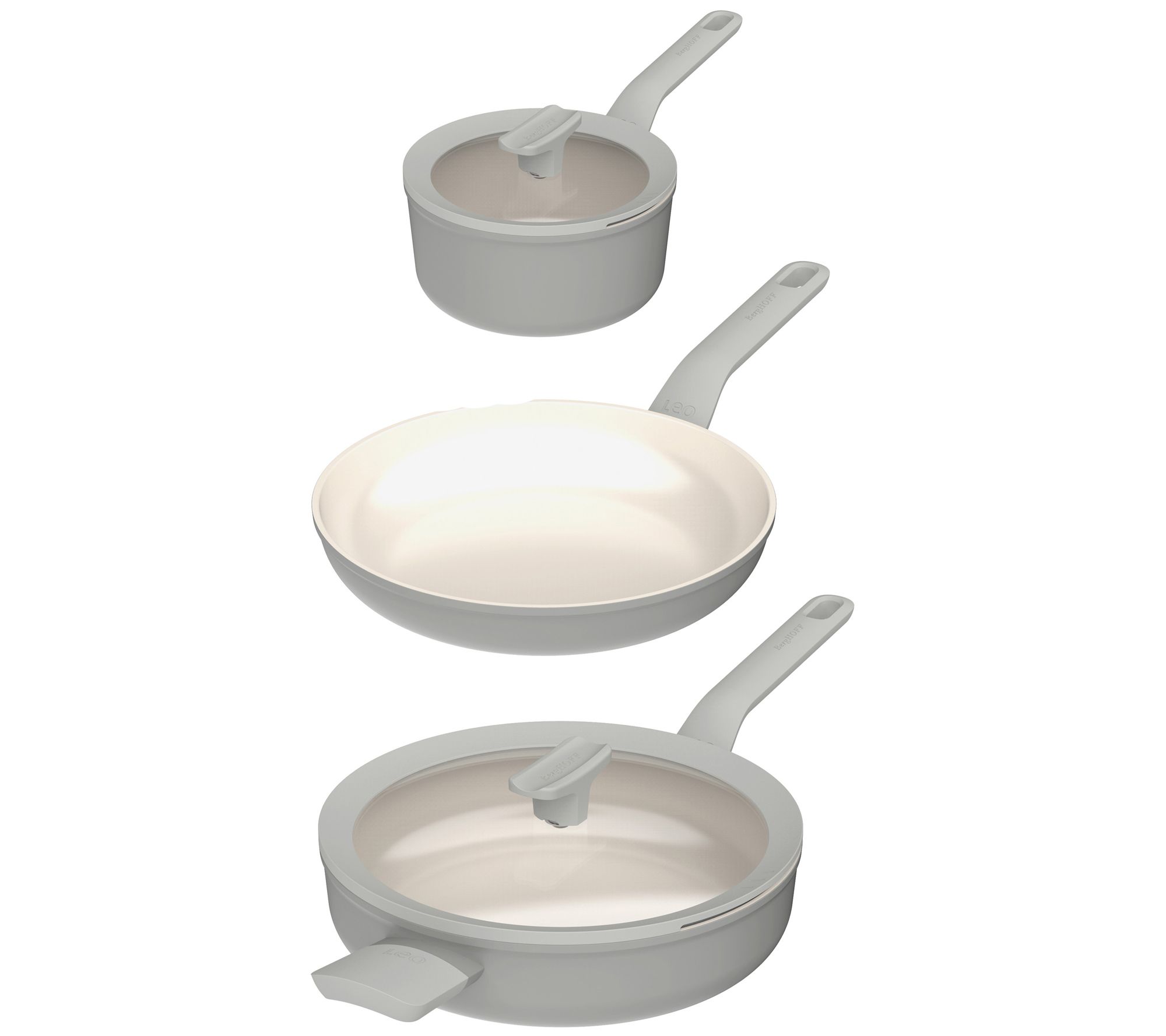 BergHOFF Leo Balance 5pc Nonstick Aluminum Cookware Set