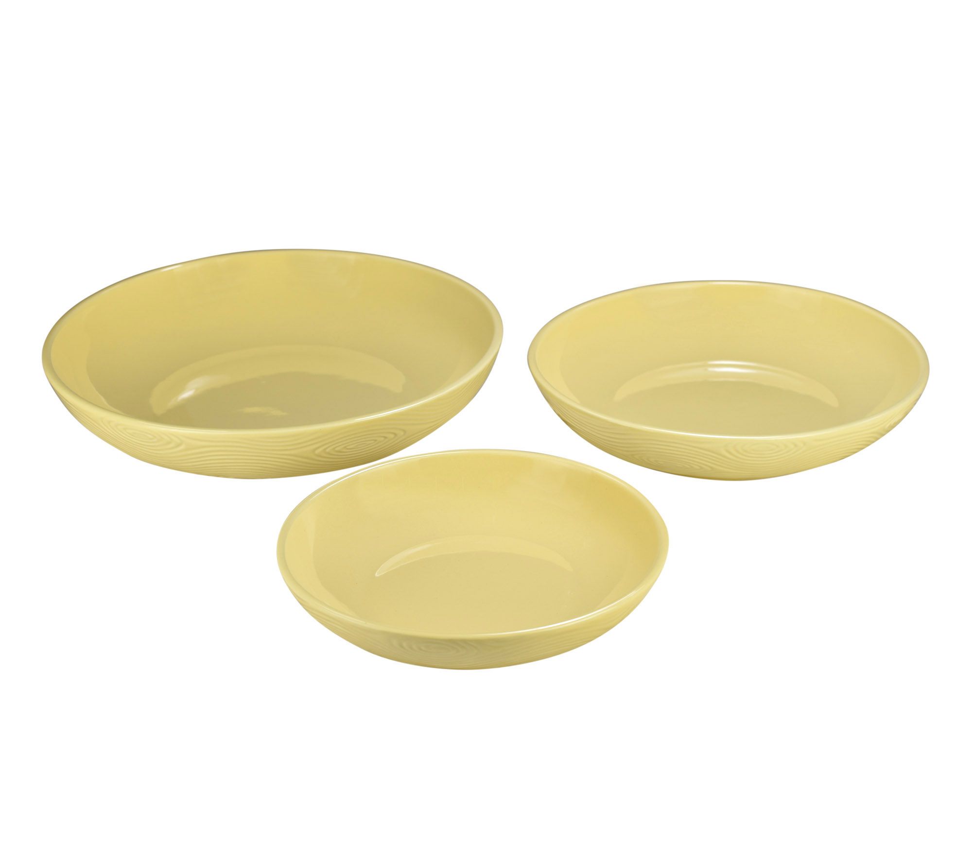 "As Is" Temp-tations Woodland Set/3 Nesting Bakers