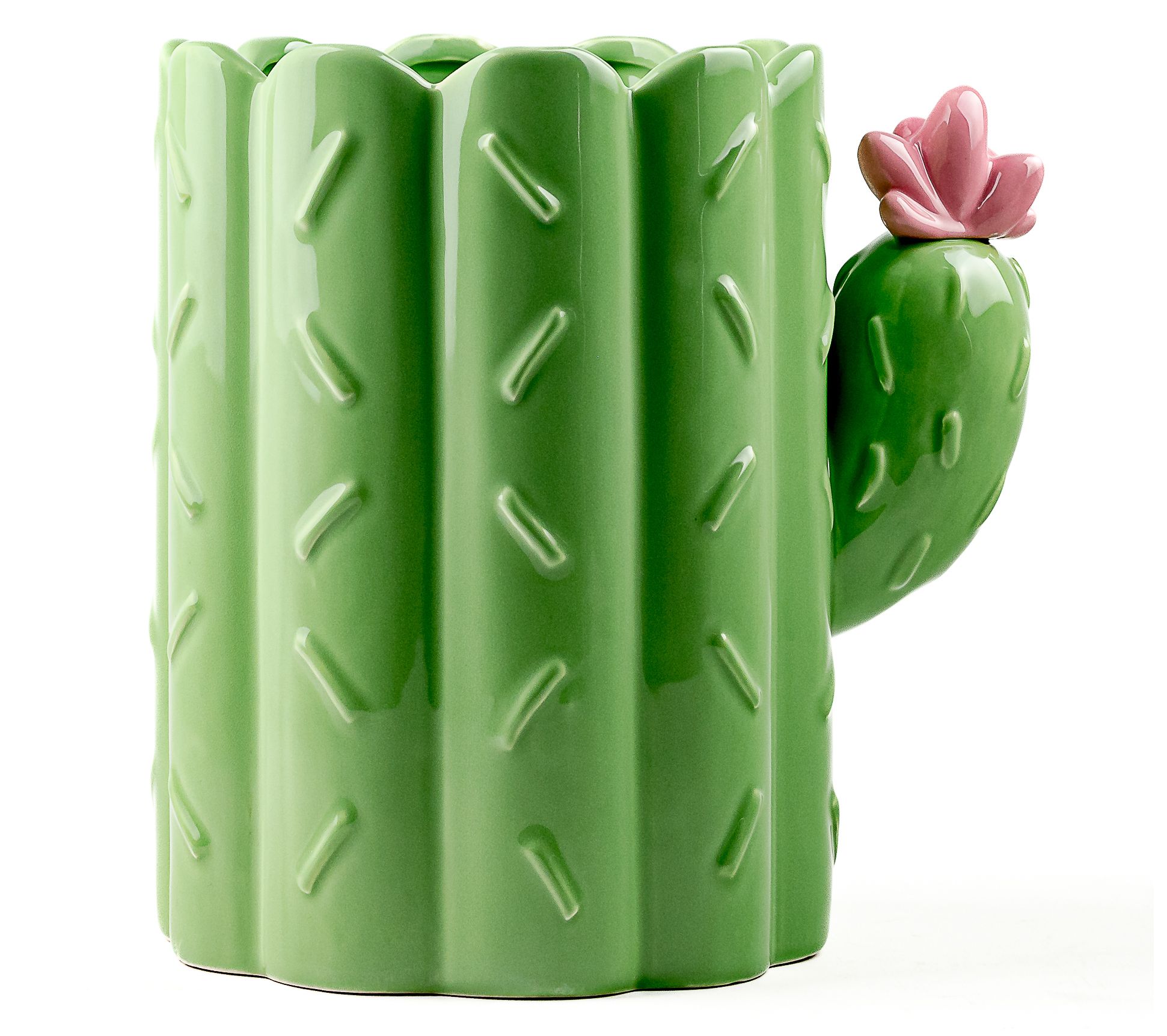 10 Strawberry Street Cactus Utensil Crock