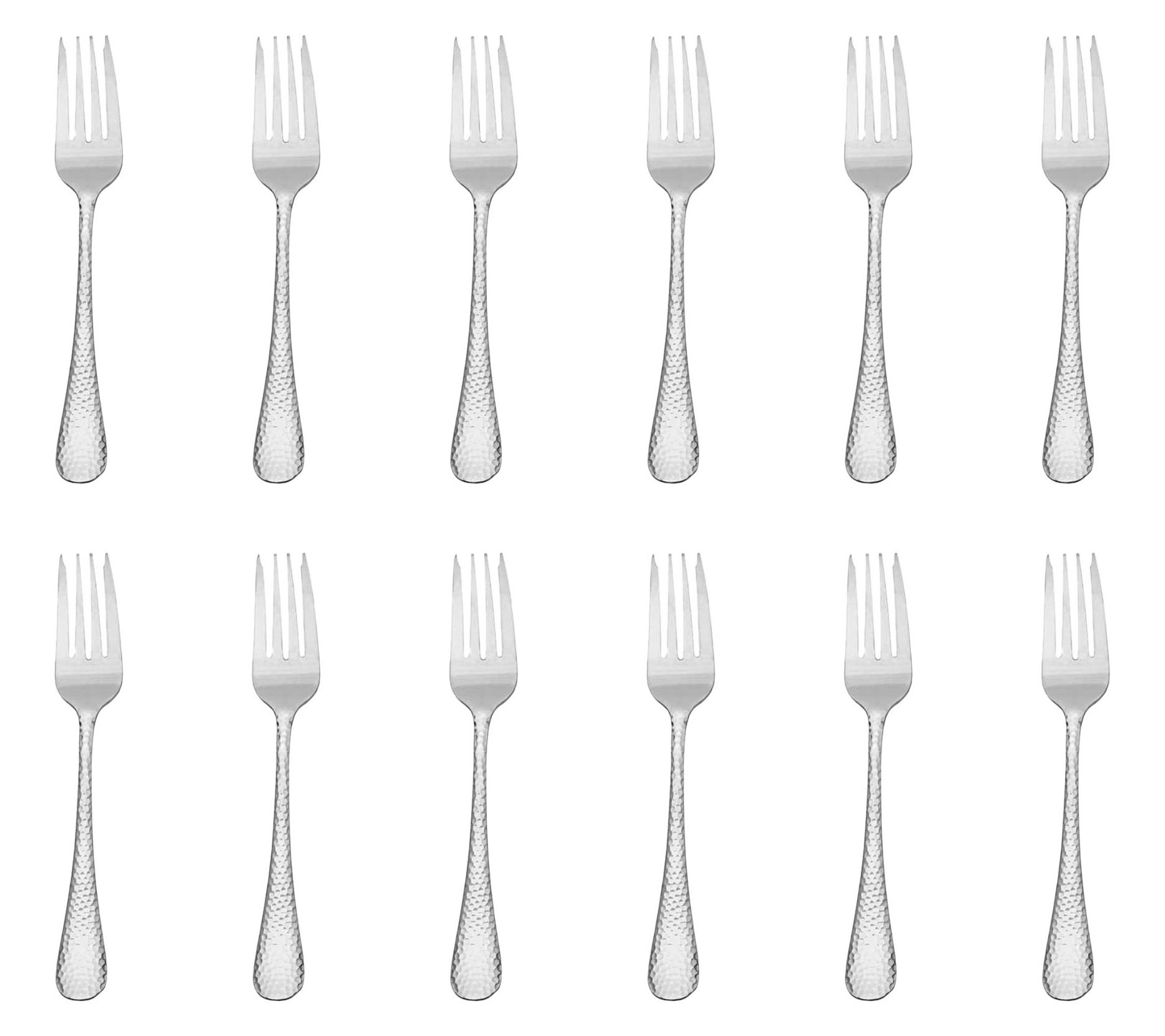 Godinger Set of 12 Salem Mirrored 18/0 SS SaladForks