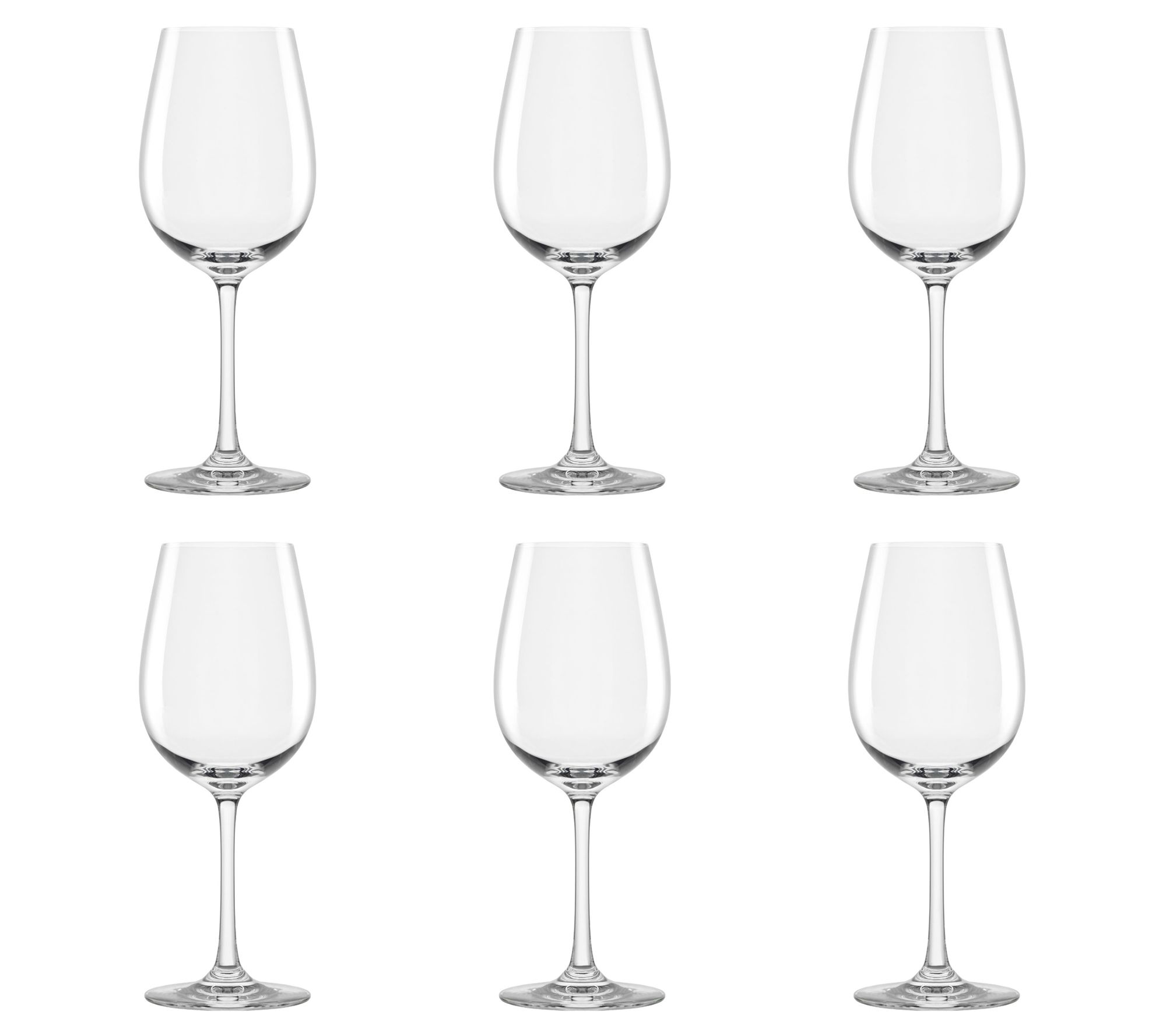 10 Strawberry Street Set of 6 Vail Red Wine