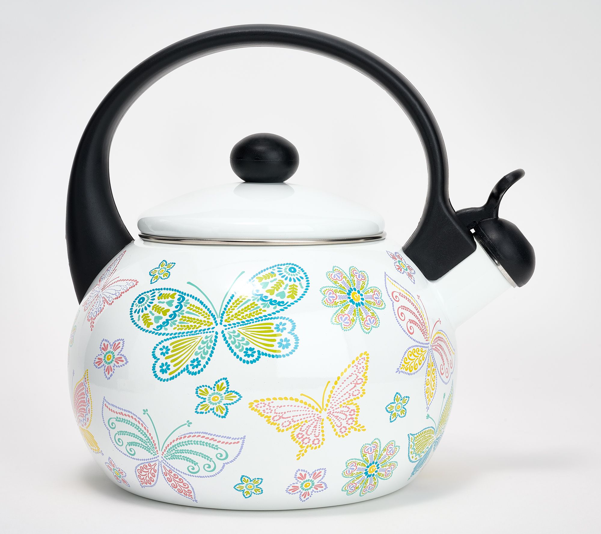 "As Is" Temp-tations Seasonal 2.3-qt Enamel on Steel Kettle